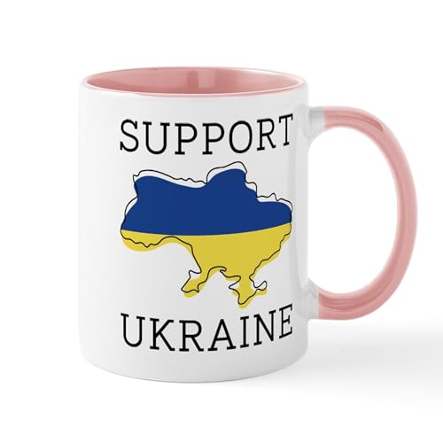 White/Pink Inside - Support Ukraine