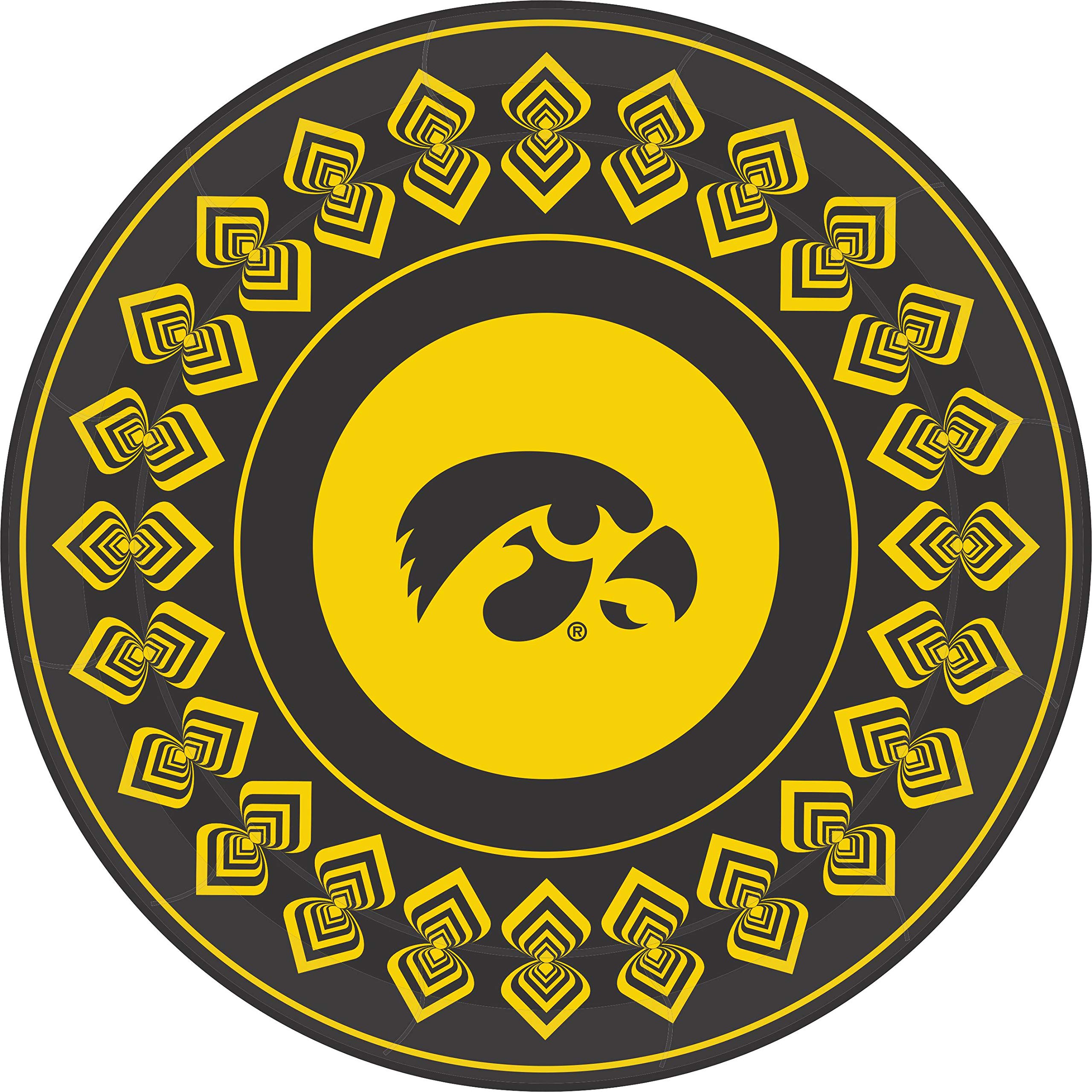 Official Iowa Hawkeyes 48-Piece Party Set - 16oz Plastic Cups, 9