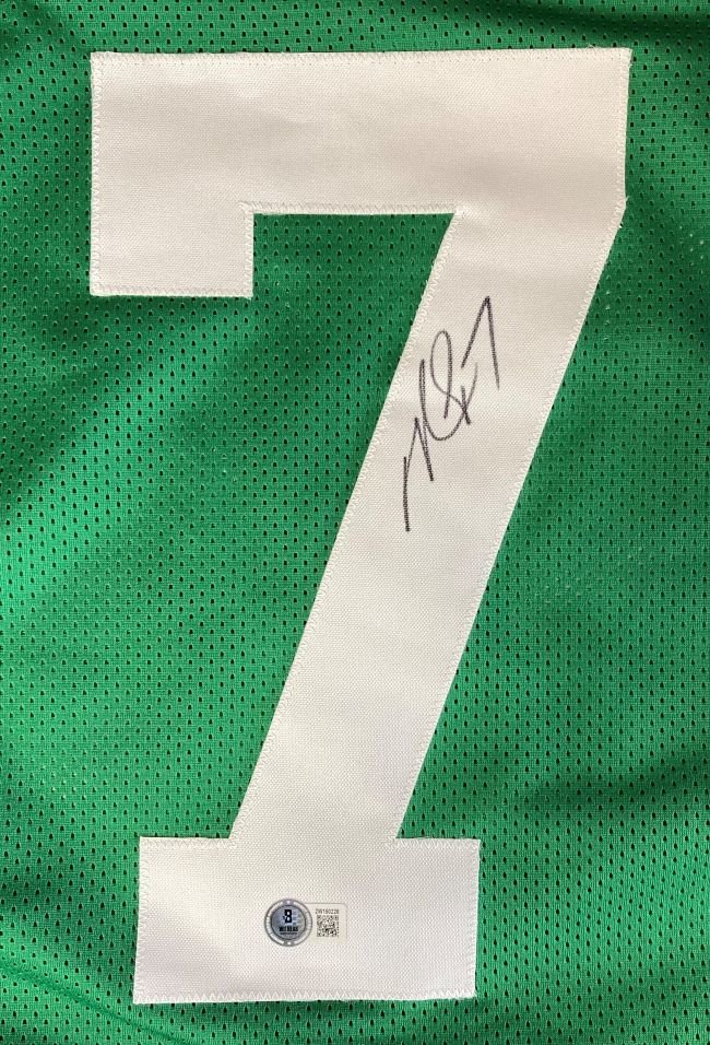 Michael Vick Autographed Philadelphia Eagles Kelly Green Football Jersey - Limited Edition with BAS ITP Certification - Perfect for Collectors, Eagles Fans, and Sports Memorabilia Displays