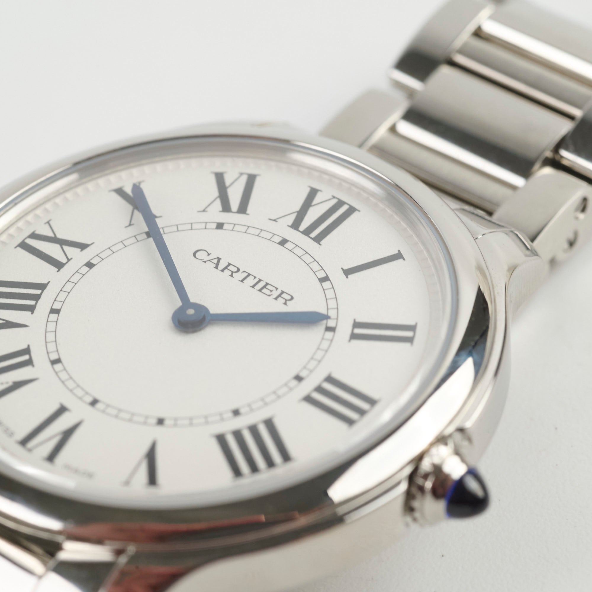 Cartier Ronda Must De Watch 36mm Stainless Steel WSRN0034 - Luxury Dress Watch for Women, Perfect for Business, Parties & Special Occasions