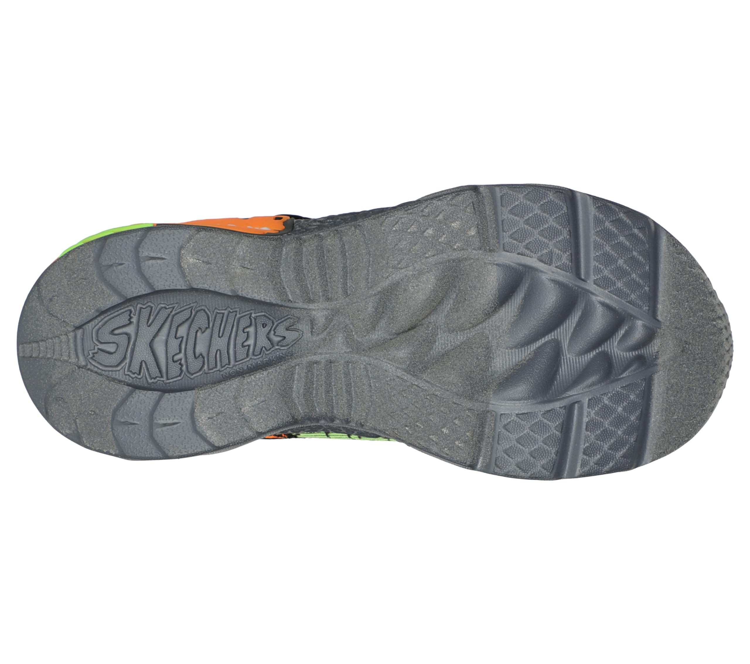 Skechers Boys' Dino Lights LED Sneakers - Light Up Shoes for Kids with Dinosaur Design | Perfect for Running, Playground & Nighttime Outdoor Activities