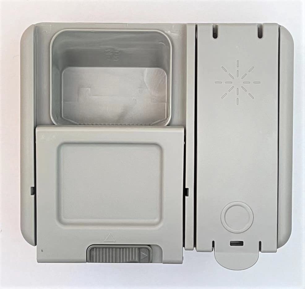 DD59-01003A Replacement Rinse Aid and Detergent Dispenser for Samsung Dishwasher DW80R706 - Compatible with Samsung Dishwasher Models, Perfect for Kitchen Cleaning and Dishwashing Efficiency
