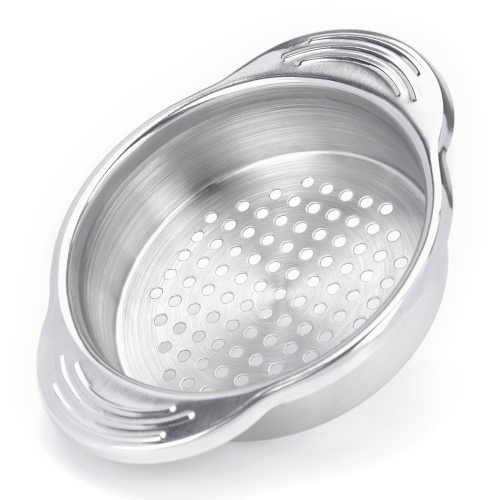 Premium Stainless Steel Tuna Strainer Press - Food-Grade Canning Colander for Regular & Wide-Neck Tuna Cans | Perfect for Home Canning, Meal Prep & Camping Cooking