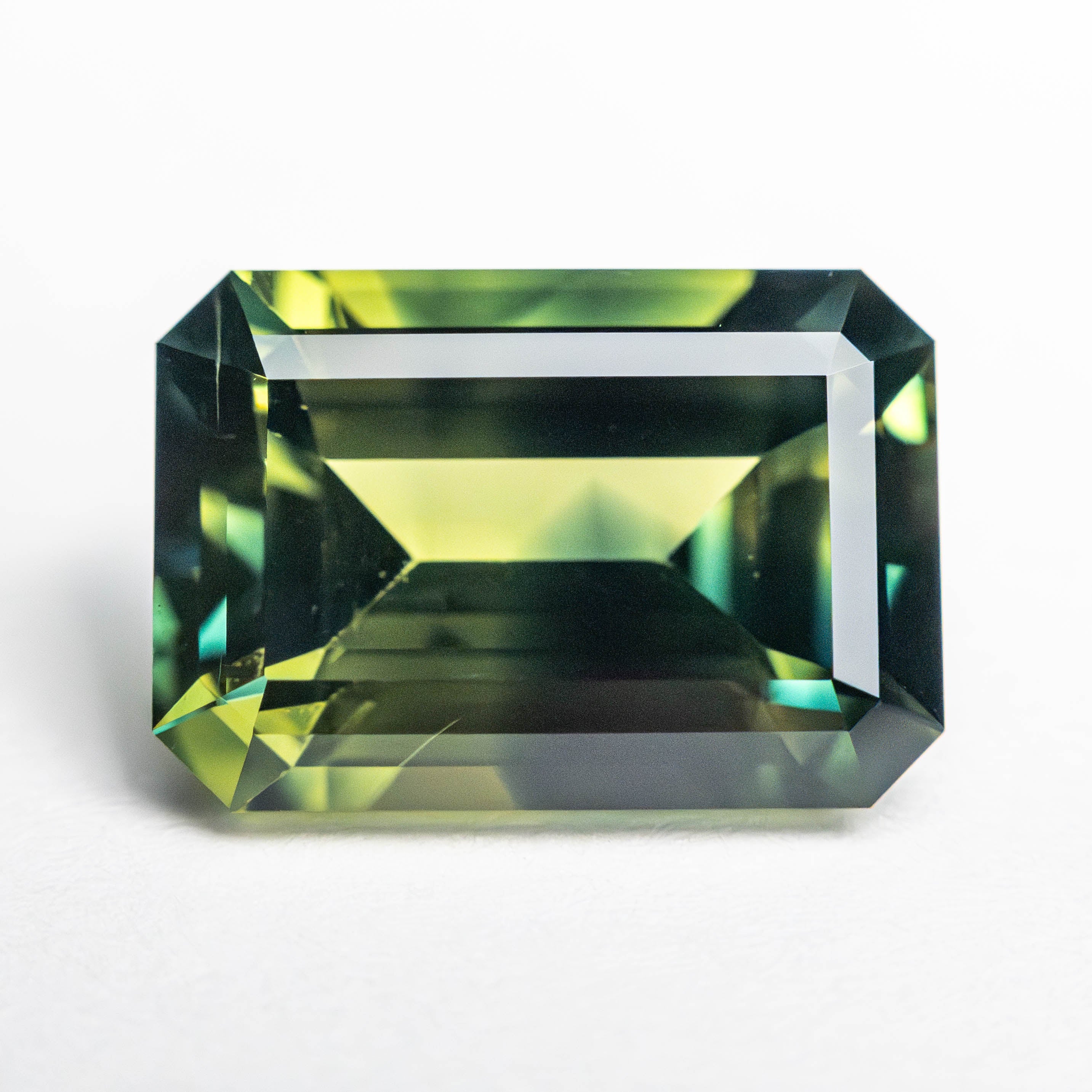 4.93ct Natural Blue Sapphire Gemstone - 11.37x7.89x5.34mm Step Cut Rectangle with Cut Corners - Loose Stone for Jewelry Making, Engagement Rings & Fine Collections