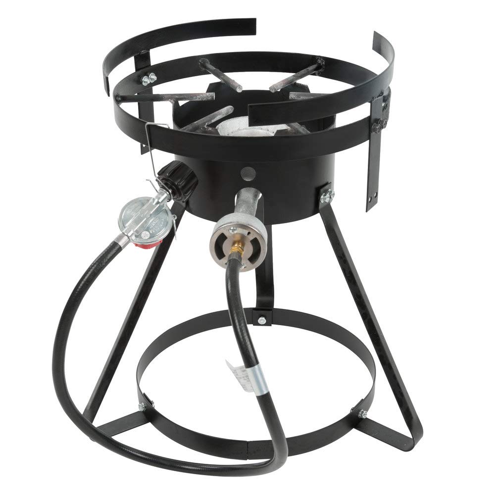 **10 Qt High-Power Fish Fryer & Cooker – 55,000 BTU for Outdoor Cooking, Deep Frying Seafood, Chicken, and More**
