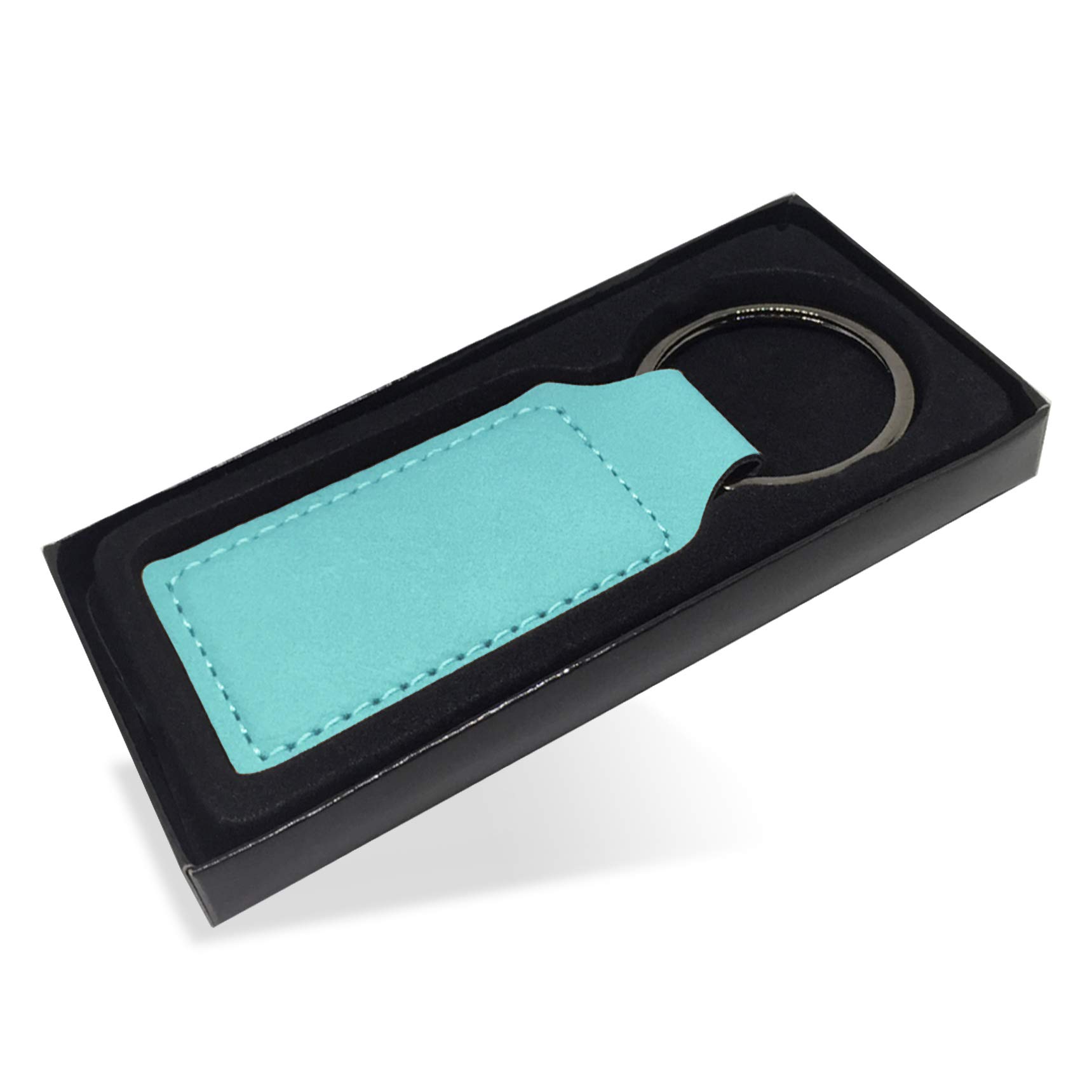Custom Engraved LaserGram Rectangle Keychain - Tuna Fish Design - Perfect for Gifts, Promotions & Personal Use