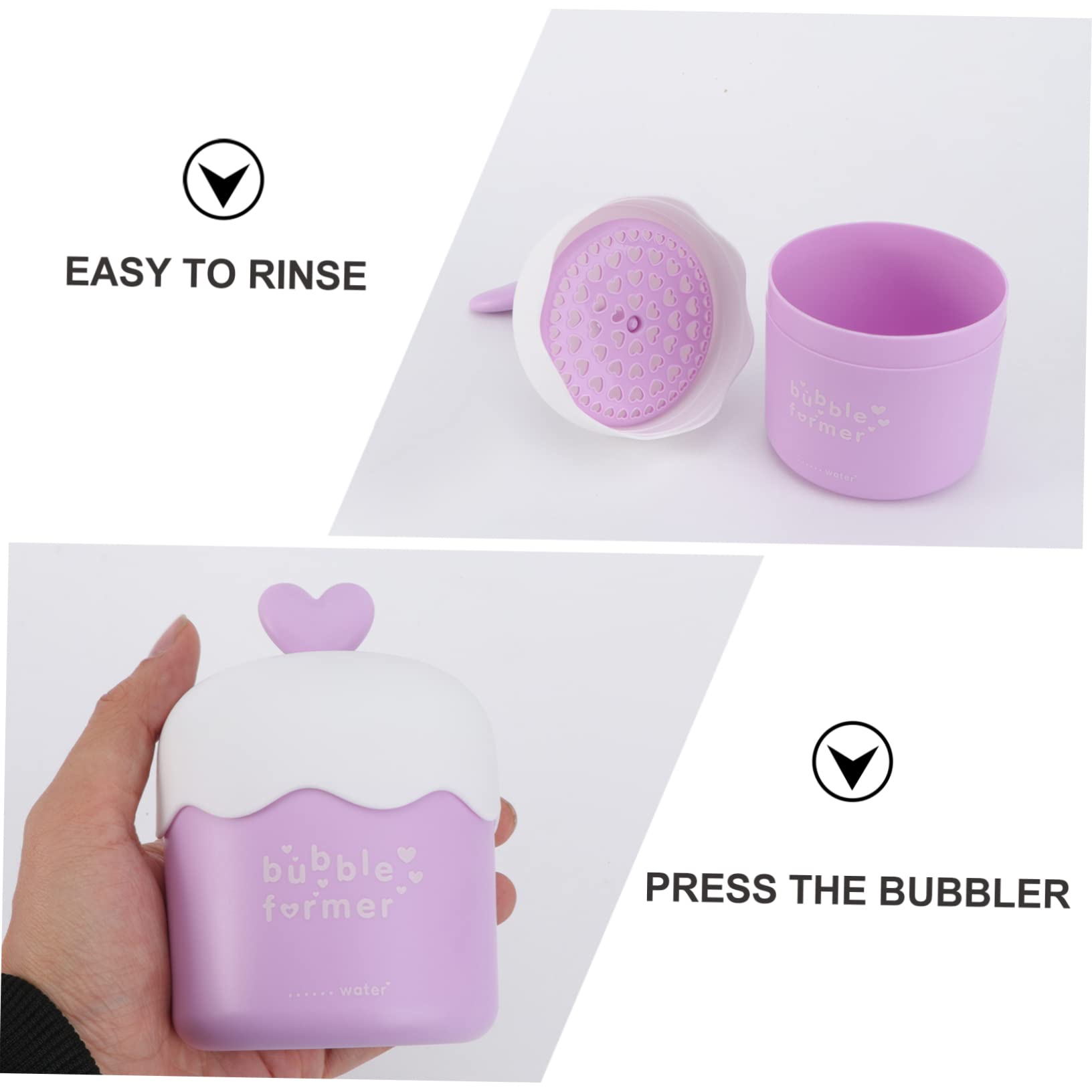 FRCOLOR Portable Facial Cleansing Bubble Maker Cup - 1pc Rich Foam Generator for Deep Skin Cleansing | Travel-Friendly Beauty Skincare Tool | Perfect for Home, Travel & Spa Use