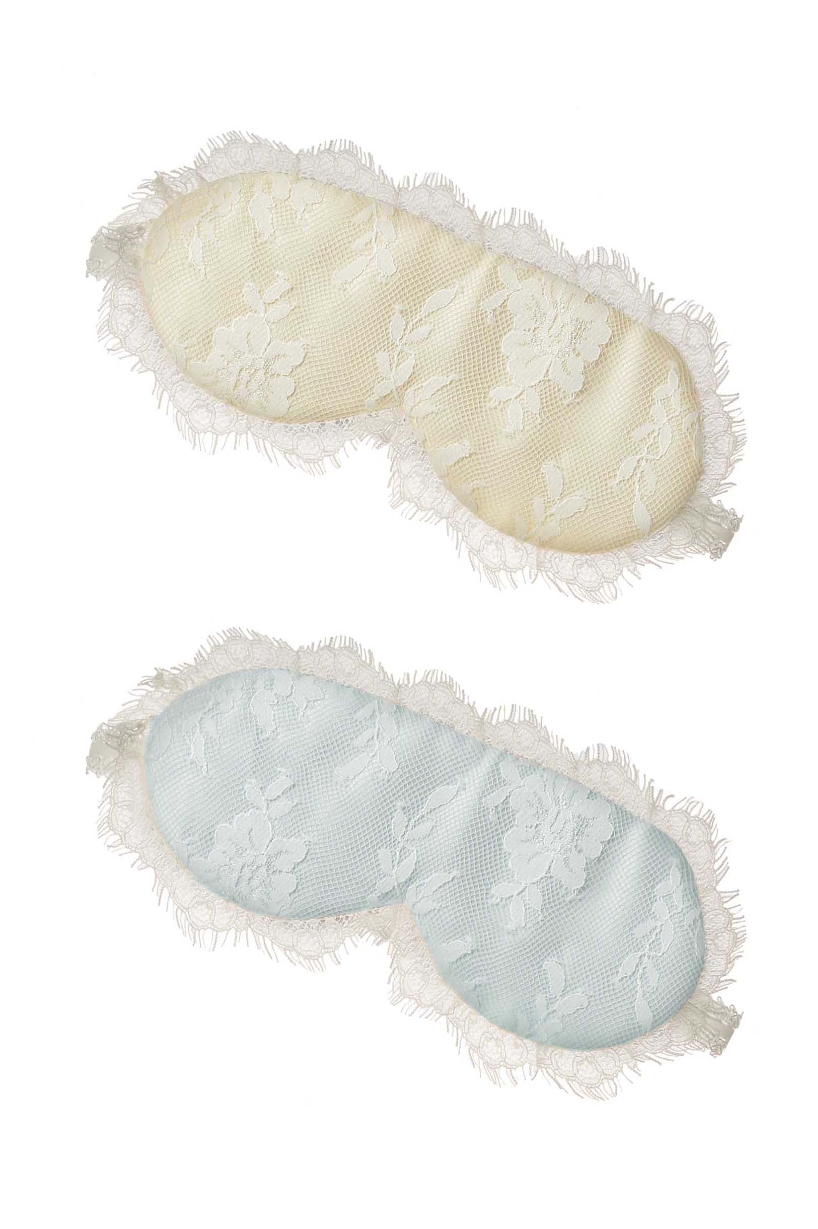 Elegant Swan Queen Lace & Silk Sleep Mask for Women - Soft Comfortable Eye Mask for Sleeping, Travel & Relaxation
