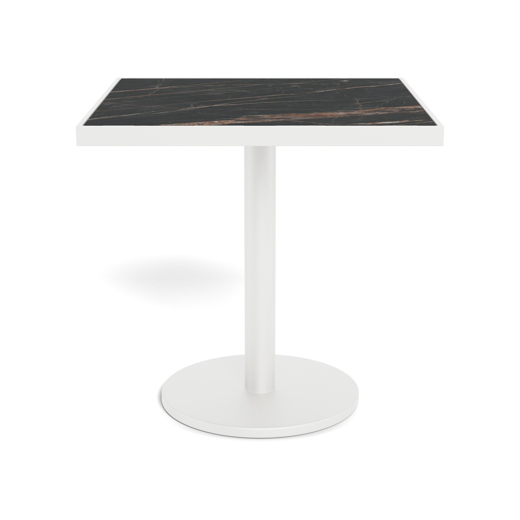 Vienna 30 Inch Square Bistro Table - Outdoor Patio Dining Set for Garden, Cafe, Restaurant & Balcony