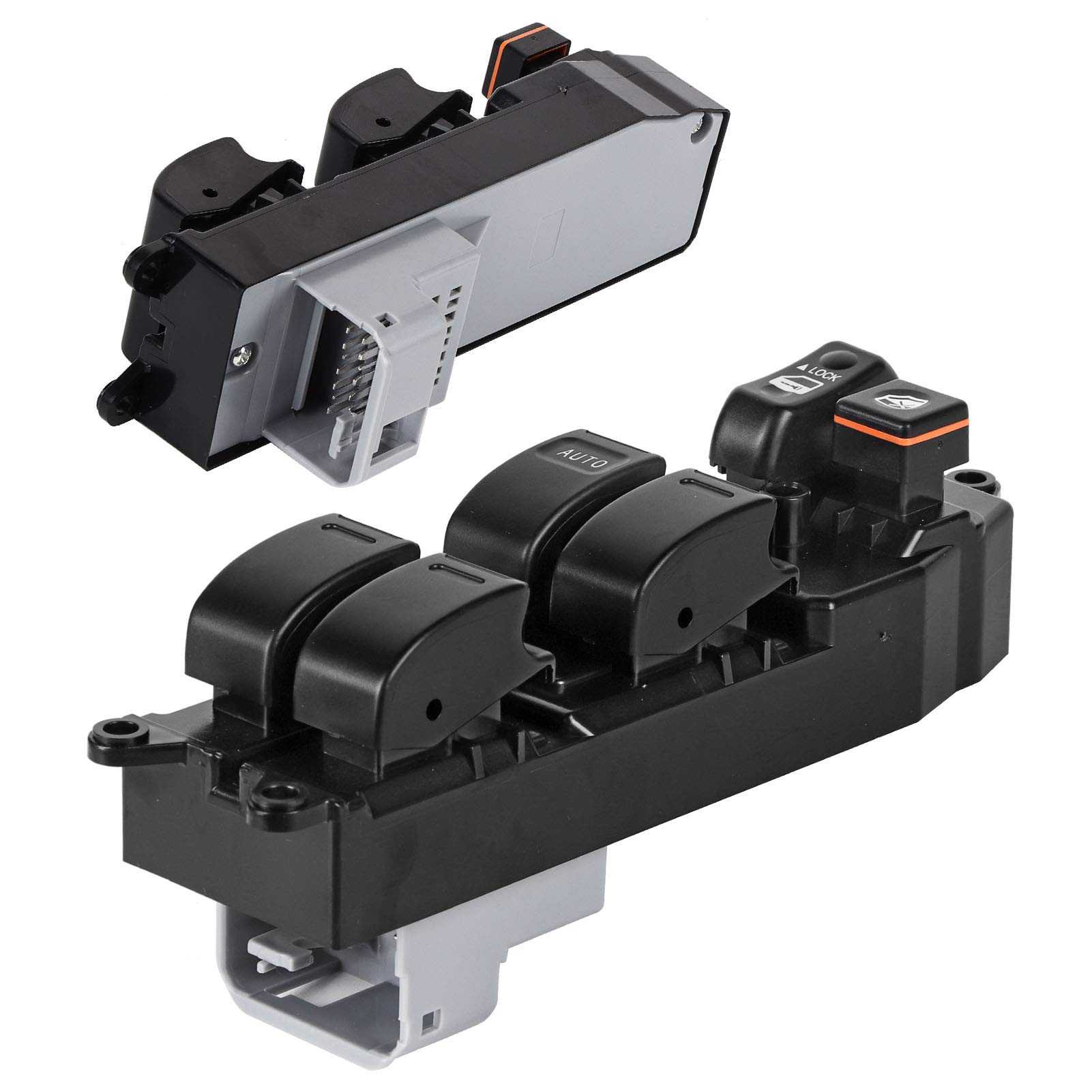 Power Window Master Control Switch for Toyota Fortuner & Hilux (2004-2015) - Black Electric Car Window Switch - Driver Side Door Panel Replacement - Perfect for Smooth Window Operation & Vehicle Maintenance