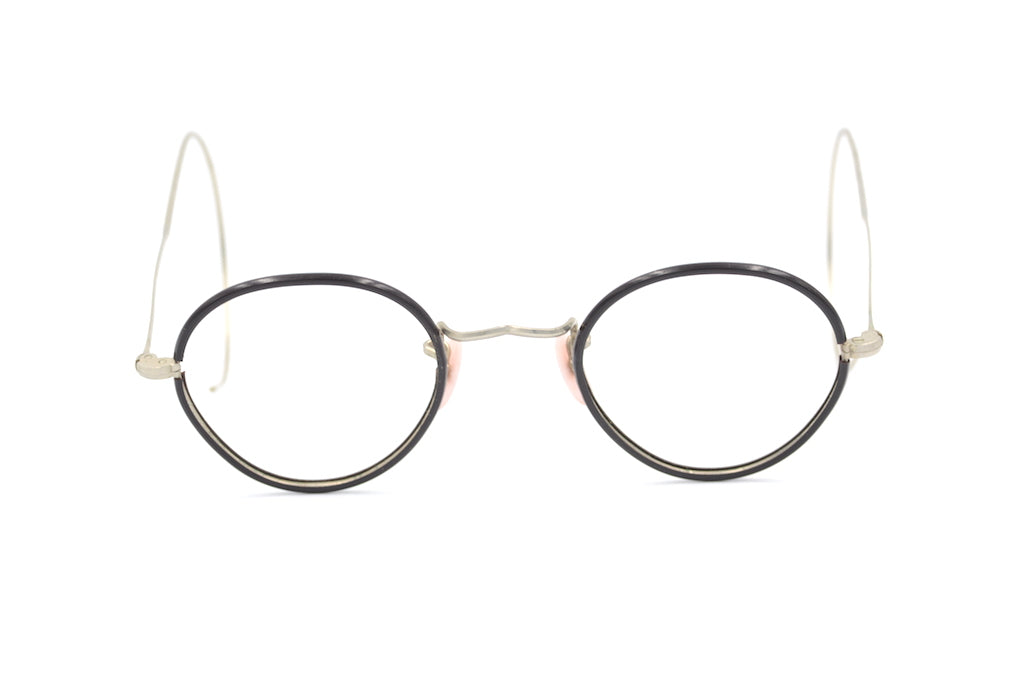 Nitsche & Gunter British Optical Panto MED - Vintage Style Eyeglass Frames for Men & Women | Perfect for Reading, Fashion Accessories, and Retro Looks
