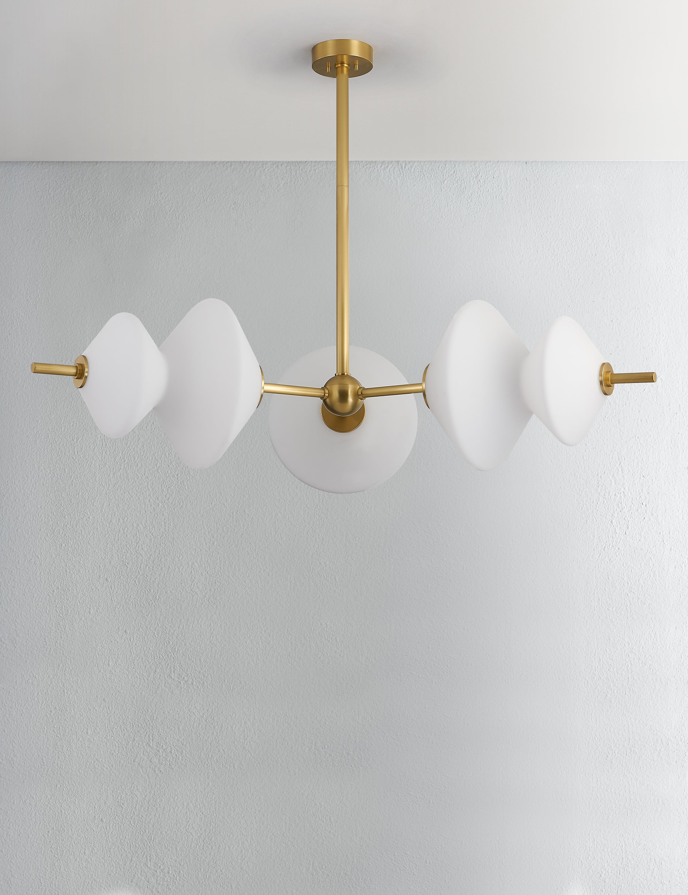 Ayrton Chandelier - Modern Crystal Ceiling Light Fixture for Dining Room & Living Room | Elegant Lighting for Home Decor & Special Occasions