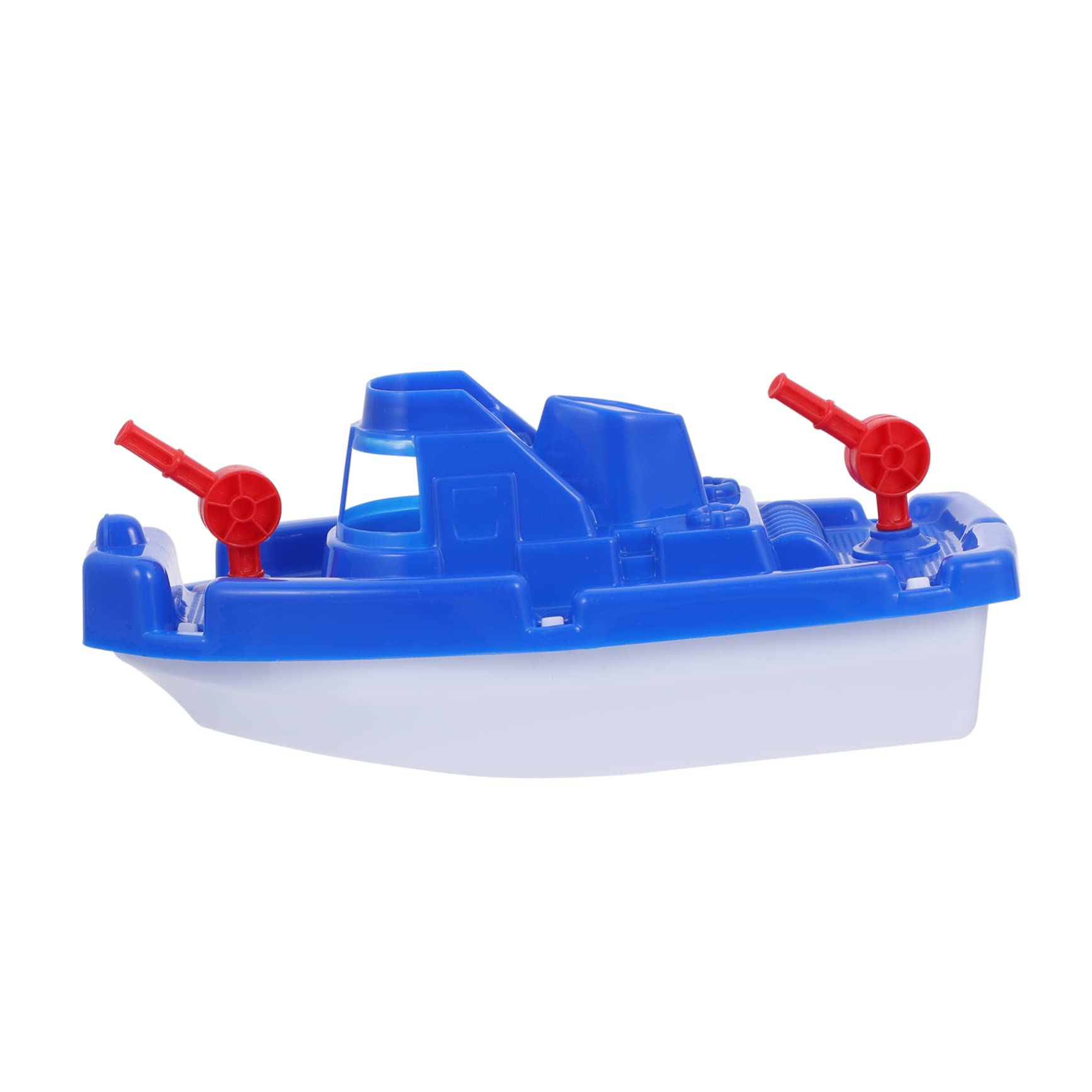 UPKOCH 2 Pack Blue Speedboat Bath Toys for Kids - Floating Sailing Boat Bathtub & Beach Play Set - Durable Plastic Water Toys for Toddlers & Girls (Perfect for Pool, Bathtime & Outdoor Water Play)