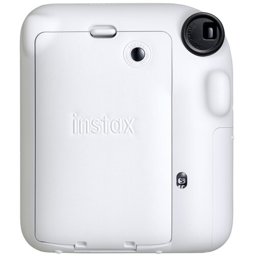FUJIFILM INSTAX MINI 12 Instant Camera with Instant Film - Clay White | Perfect for Parties, Travel & Memory Keeping