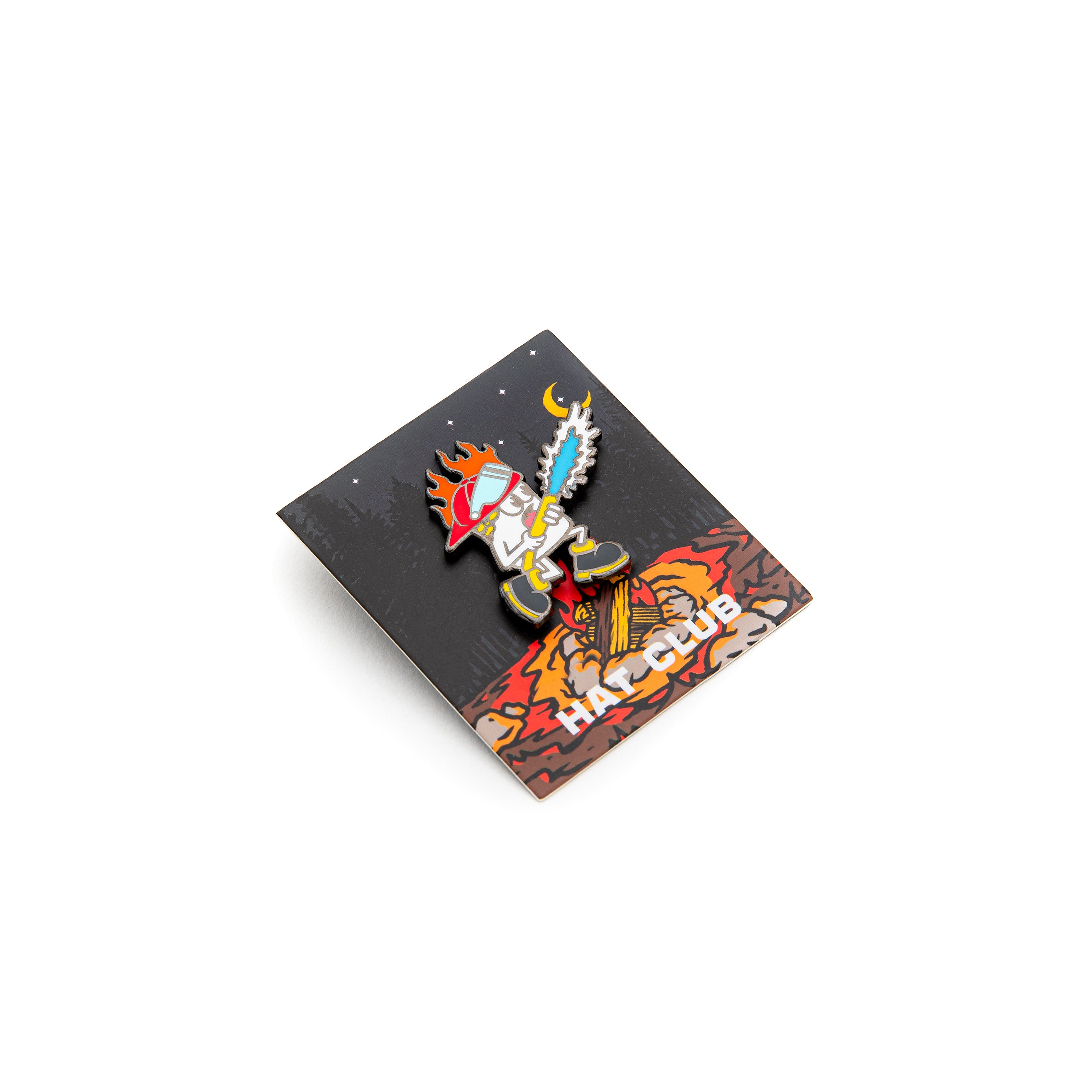 Firefighter Hat Club Campfire 2.0 Pin - Multi Color Badge for Fireman Gifts, Fire Department Apparel & First Responder Accessories | Perfect for Uniforms, Caps, Jackets & Firefighter Collections
