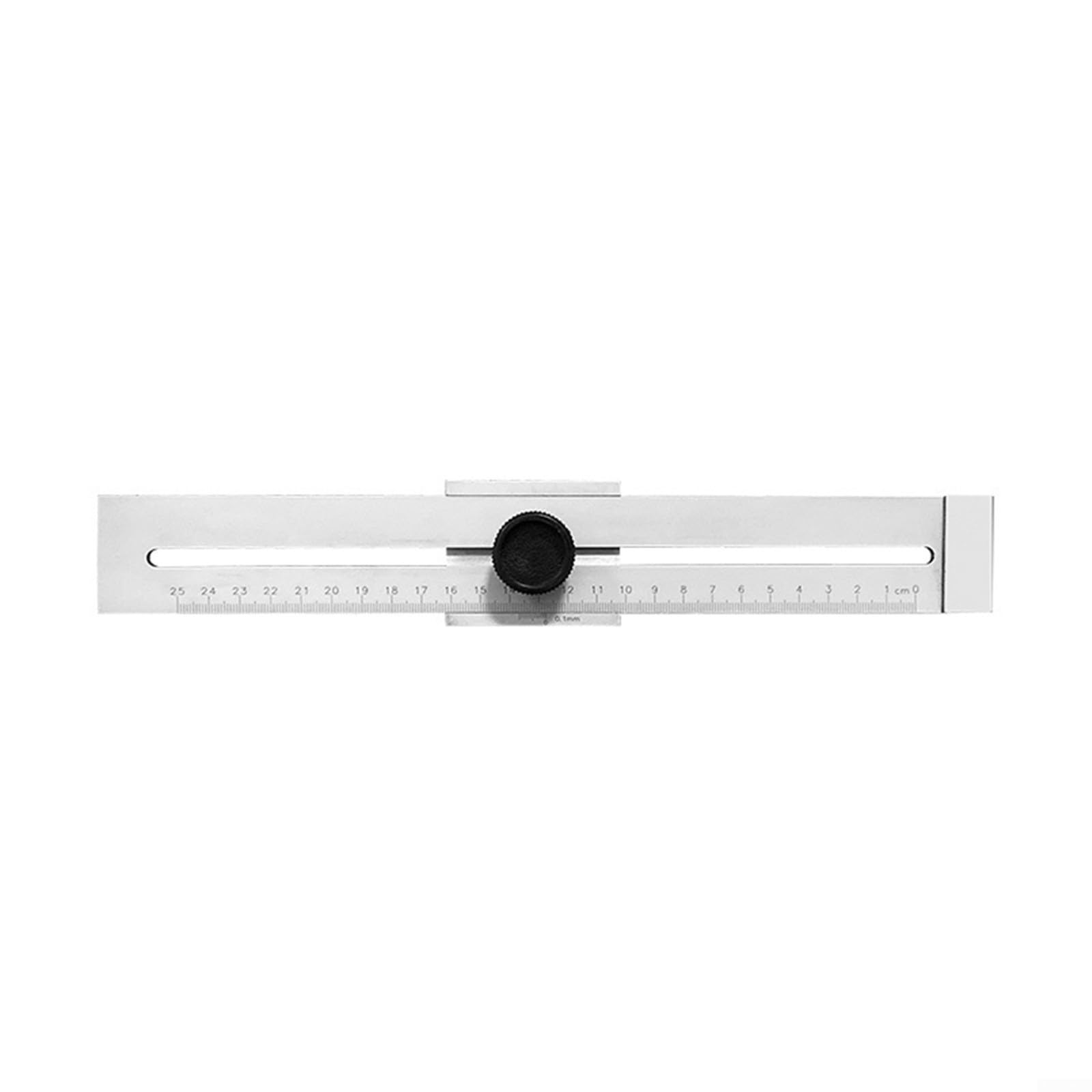 Precision Magnetic Scribing Square Ruler with Clear Scale (0-300mm) - Easy-to-Read Engraved Markings for Woodworking, Metalworking & DIY Projects