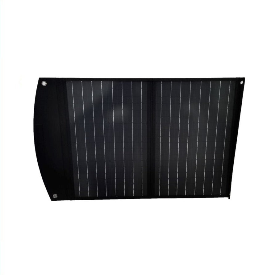 Bioenno Power 80 Watt Foldable Solar Panel (BSP 80 LITE) - Portable Solar Charger for Camping, RV, Hiking & Emergency Power Supply