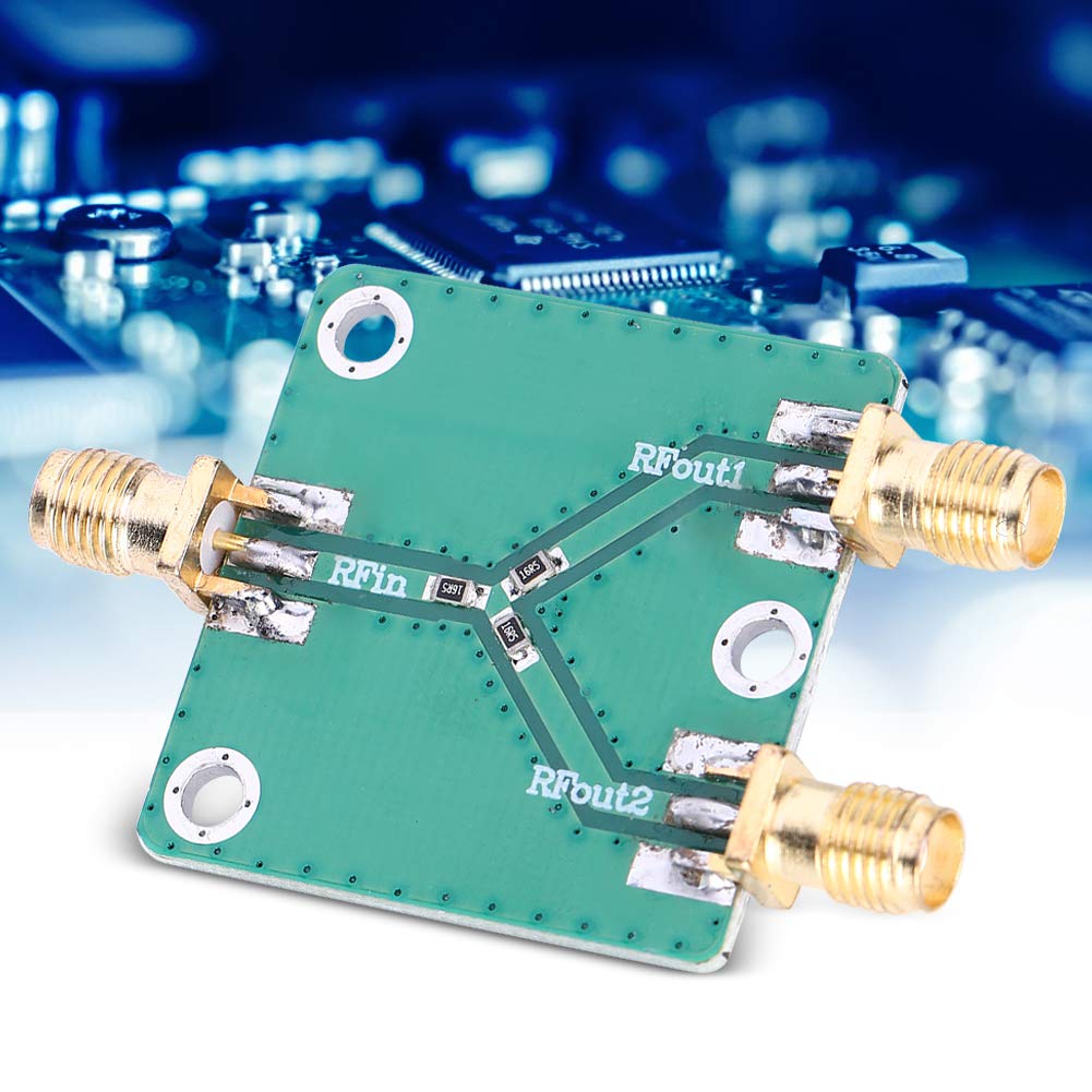 50 Ohm RF Power Splitter - High Frequency Signal Divider for Industrial & Home Use - Perfect for Antenna Systems, Ham Radio & Lab Testing