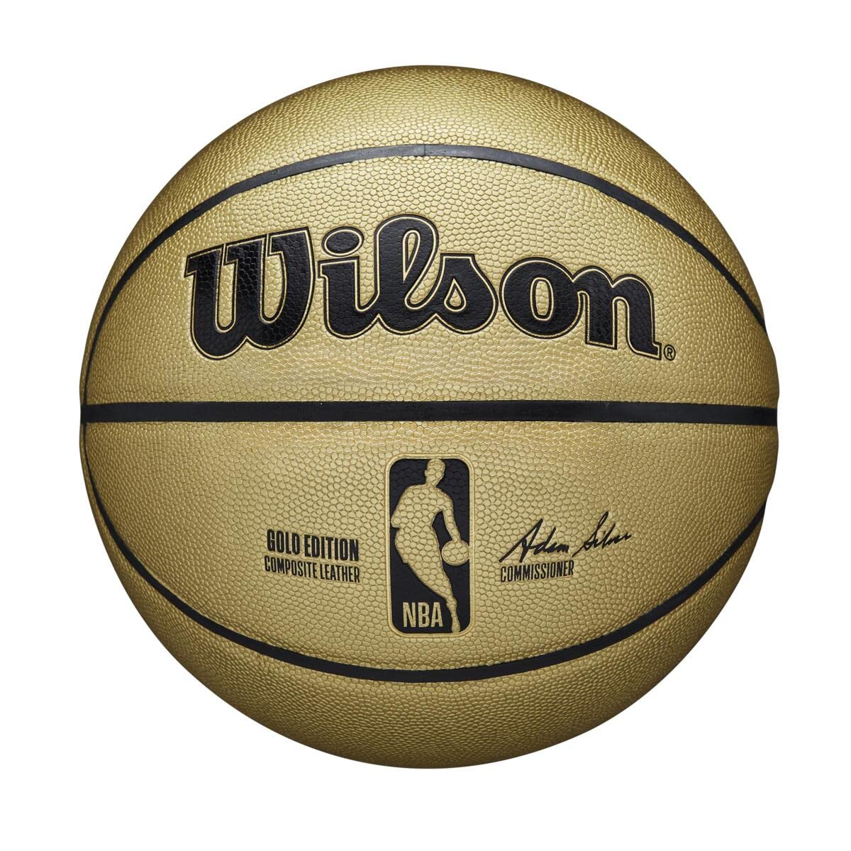 Wilson NBA Alliance Series Official Game Basketball - Size 7 & Mini Size for Indoor/Outdoor Play, Training, and Gifts