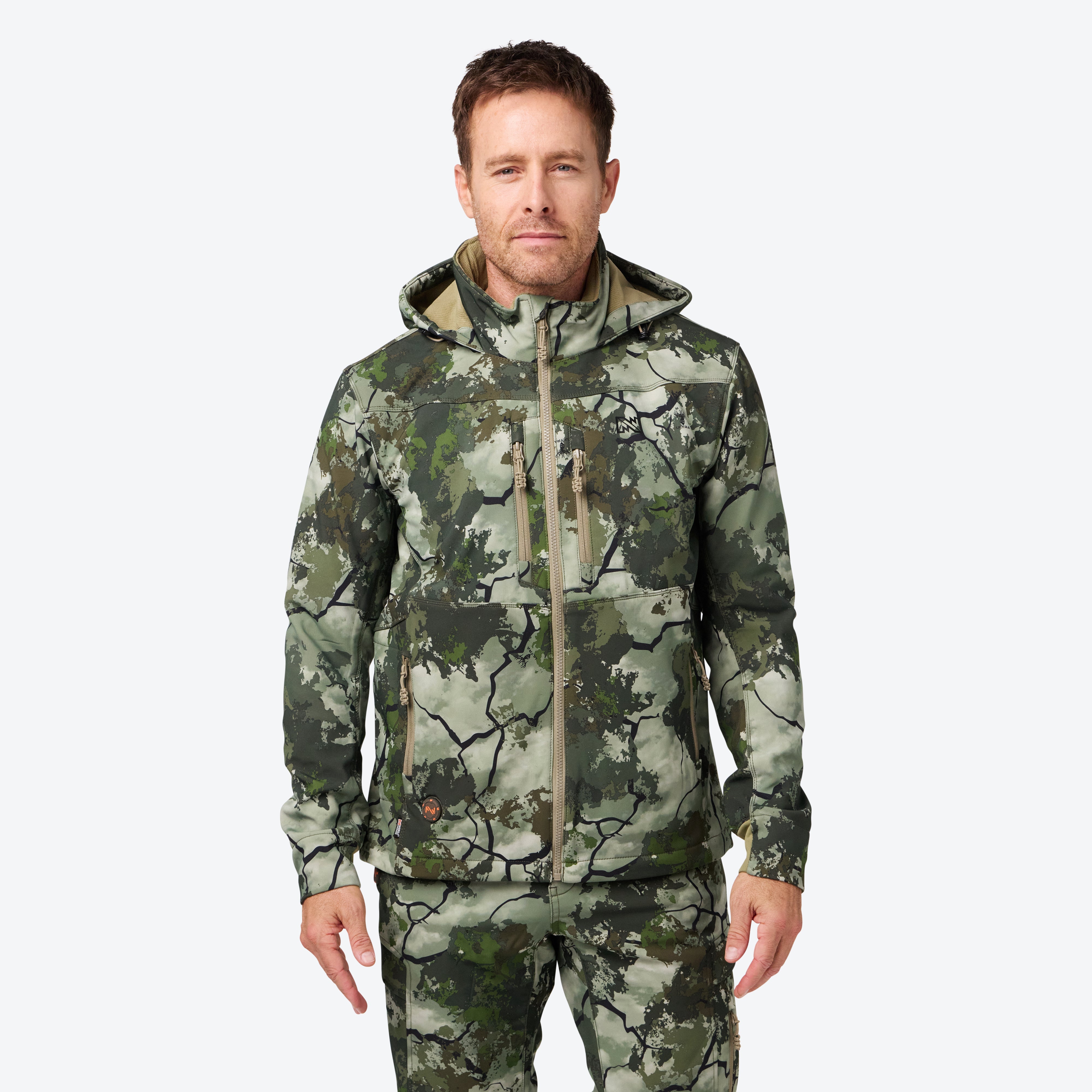KCX Men's Heated Jacket - Battery-Powered Winter Jacket for Outdoor Activities, Hiking, Camping & Cold Weather - Waterproof & Windproof Electric Heated Coat