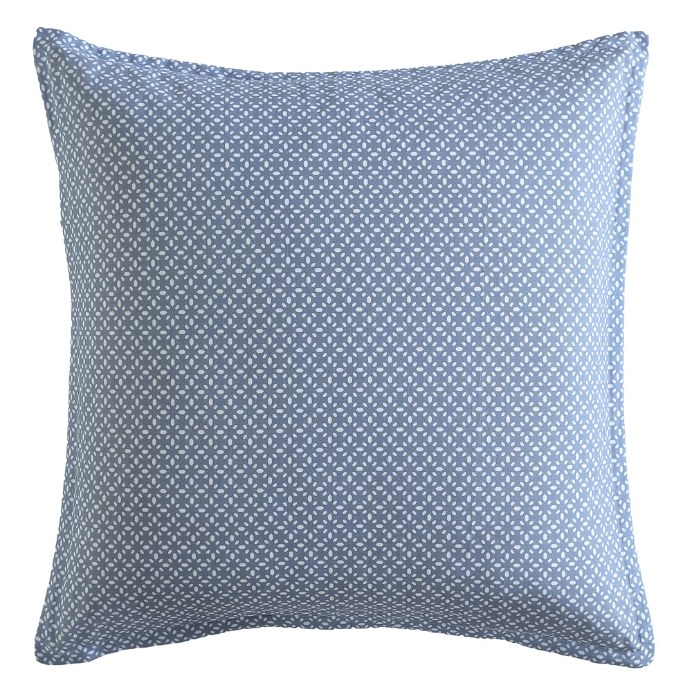 Premium Erskine European Pillowcase Set - 100% Cotton Luxury Bedding for Home & Hotel Decor - Soft & Breathable for Ultimate Comfort - Perfect for Master Bedroom, Guest Room & Airbnb Stays