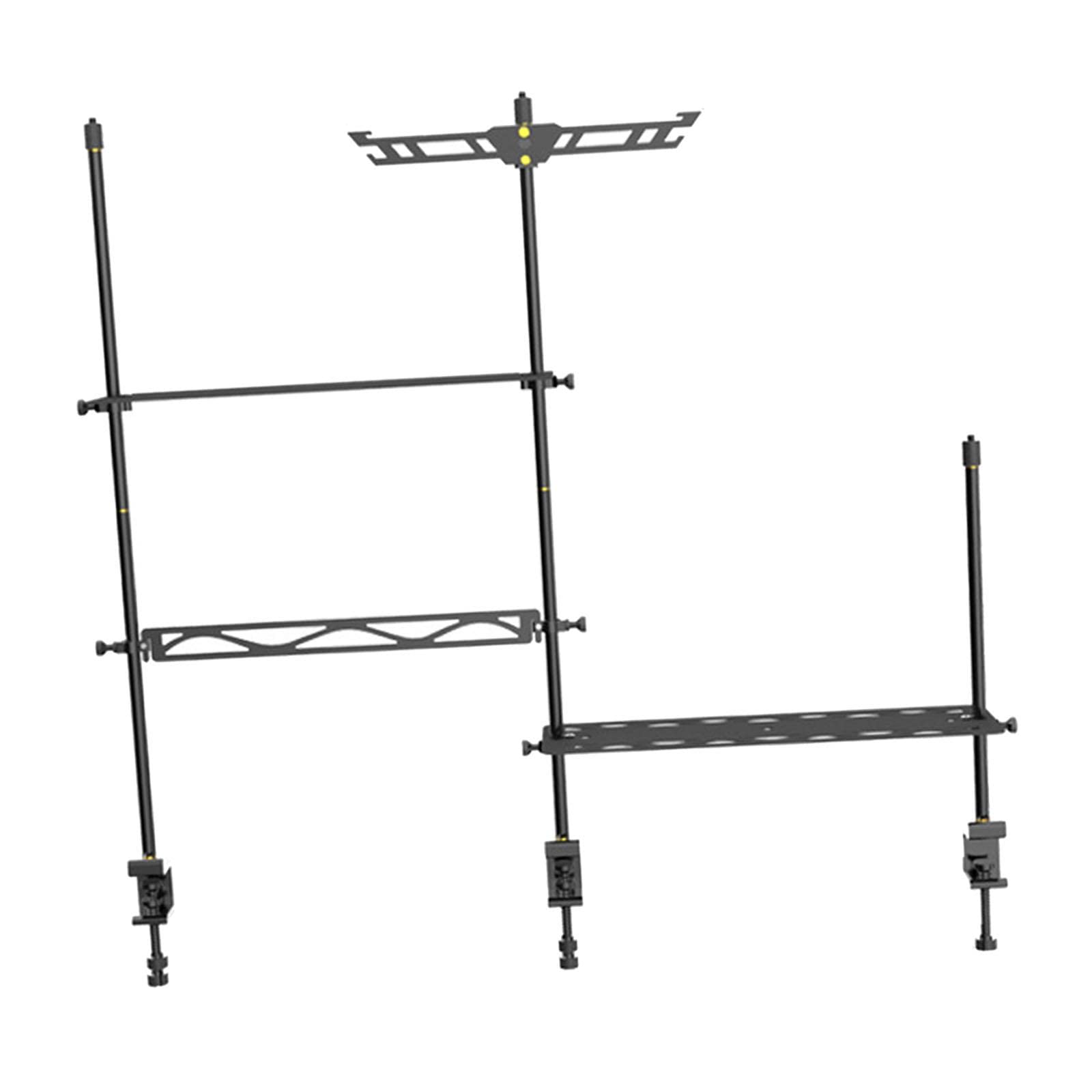 Predolo Lightweight Camping Lantern Stand - Portable Light Holder & Table Shelf for Backpacking, Hiking, and Outdoor Adventures - Perfect for Tents, Picnics, and Emergency Lighting