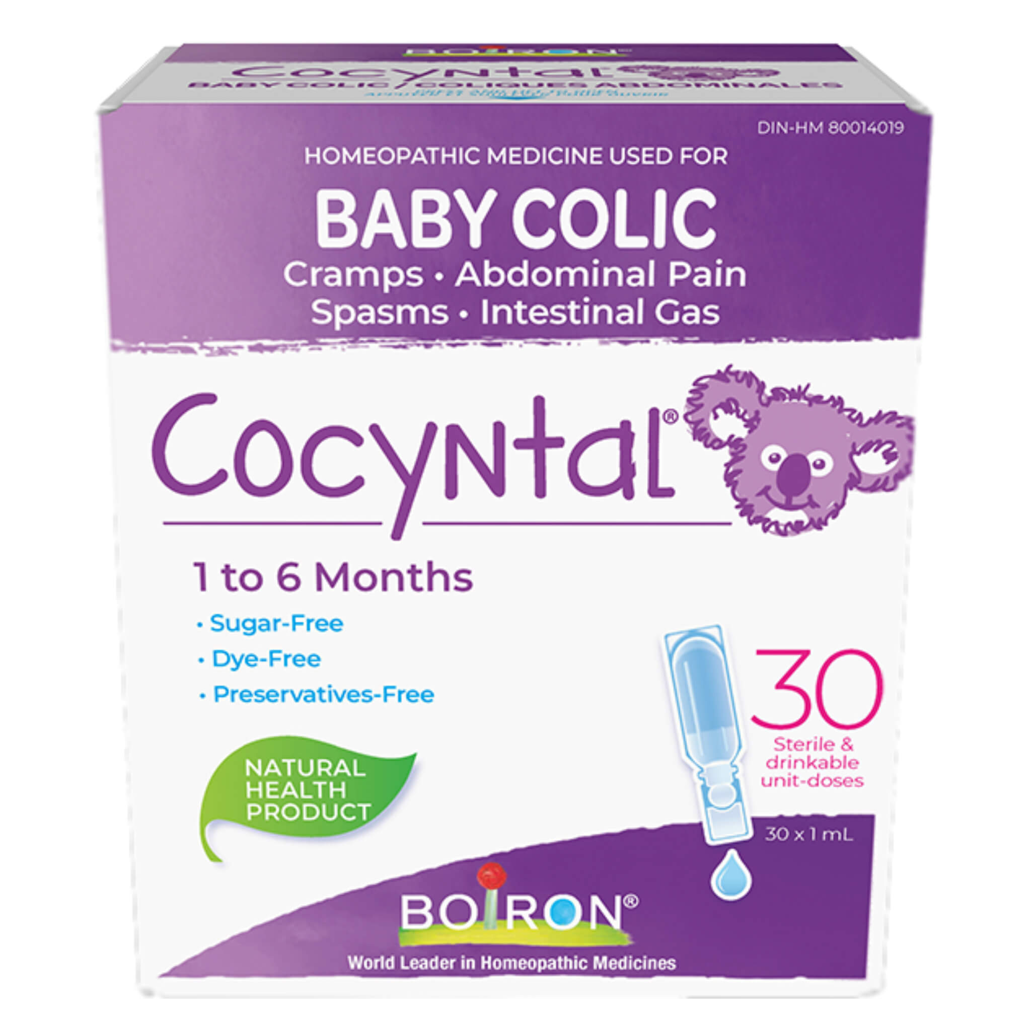 **Cocyntal Baby Colic Relief Drops - Safe & Natural Solution for Infants (1-6 Months) - Soothes Gas, Fussiness & Digestive Discomfort for Newborns**