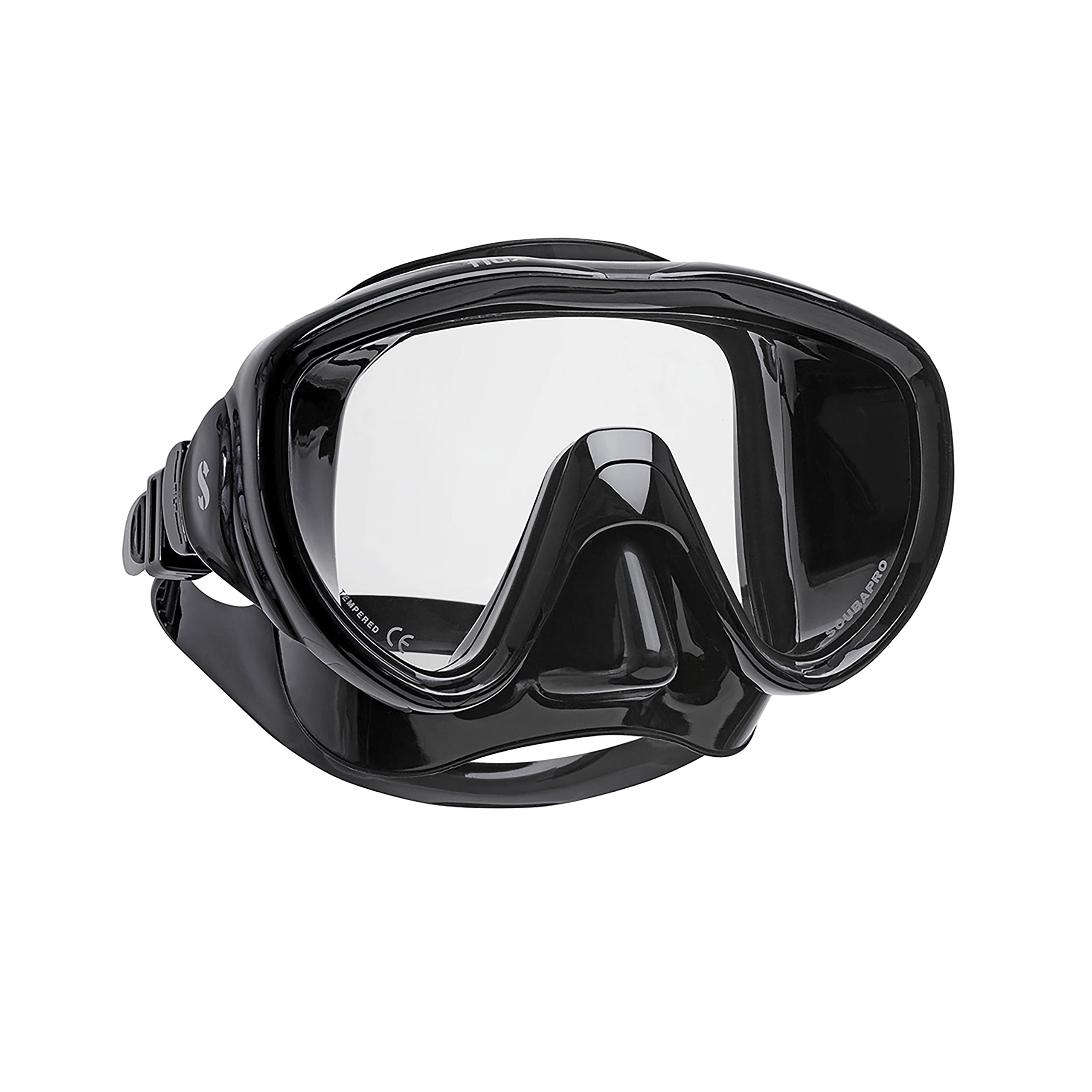Scubapro Flux Scuba Diving Mask - Professional Snorkeling Gear with Anti-Fog & UV Protection - Perfect for Ocean Exploration, Coral Reef Adventures & Underwater Photography