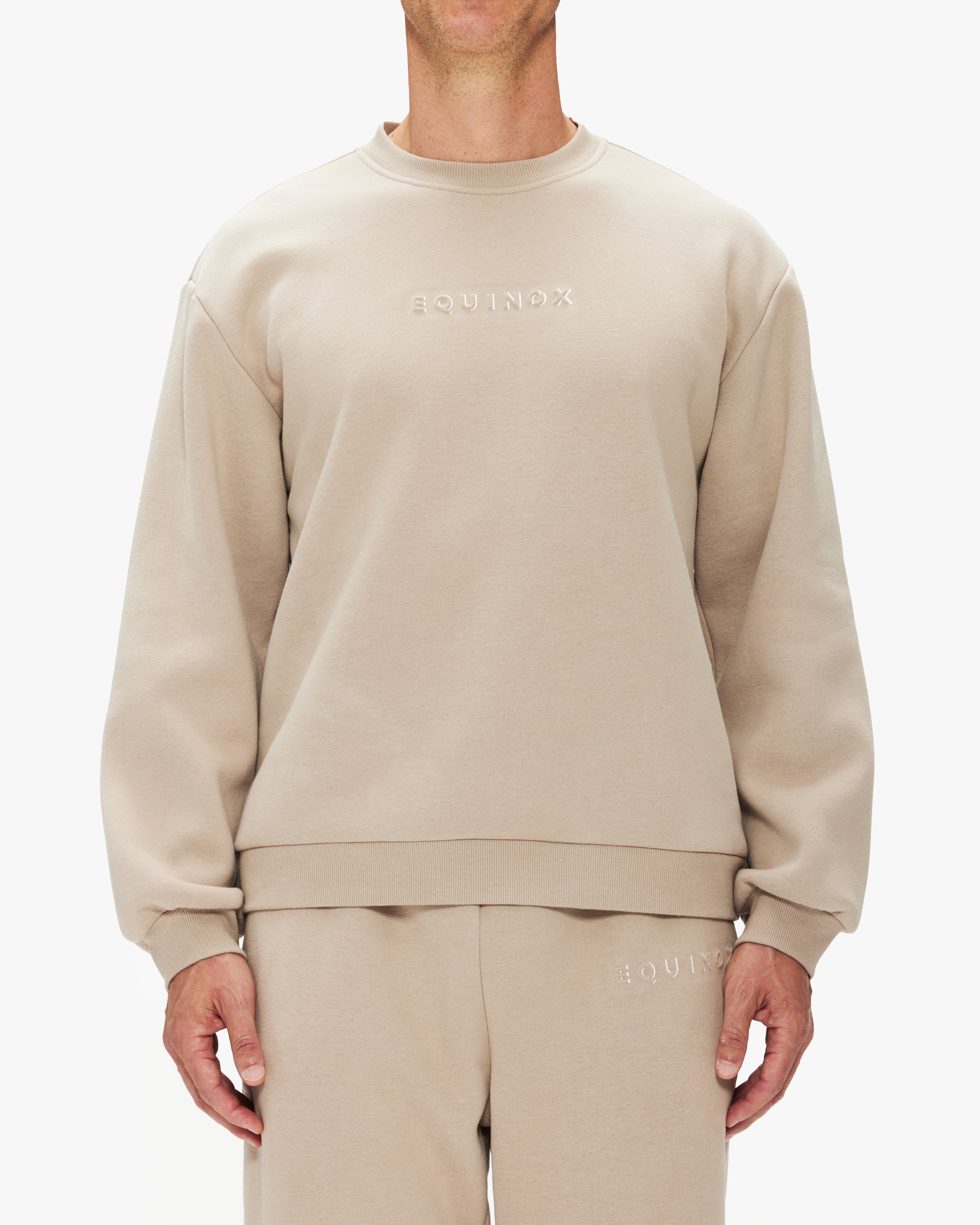 Equinox Unisex Crewneck Sweatshirt - Soft Cotton Pullover Hoodie for Men & Women | Casual Streetwear, Lounge & Gym Wear