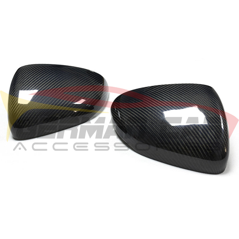 2020-2025 Mercedes Benz CLA Class & CLA 45 AMG Carbon Fiber Mirror Caps Replacement | W118 | Lightweight & Durable Upgrade for Enhanced Style & Aerodynamics