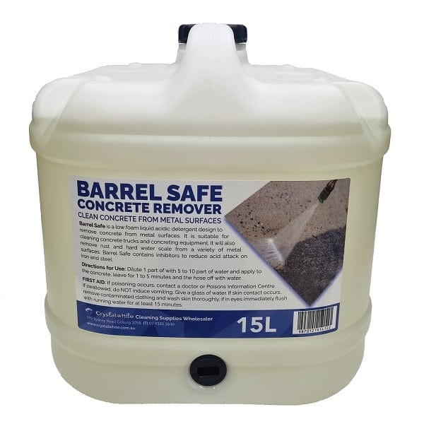 Barrel Safe Concrete Remover - Heavy-Duty Cleaner for Driveways, Sidewalks & Construction Sites | Eco-Friendly Solution for Stubborn Stains & Residue Removal