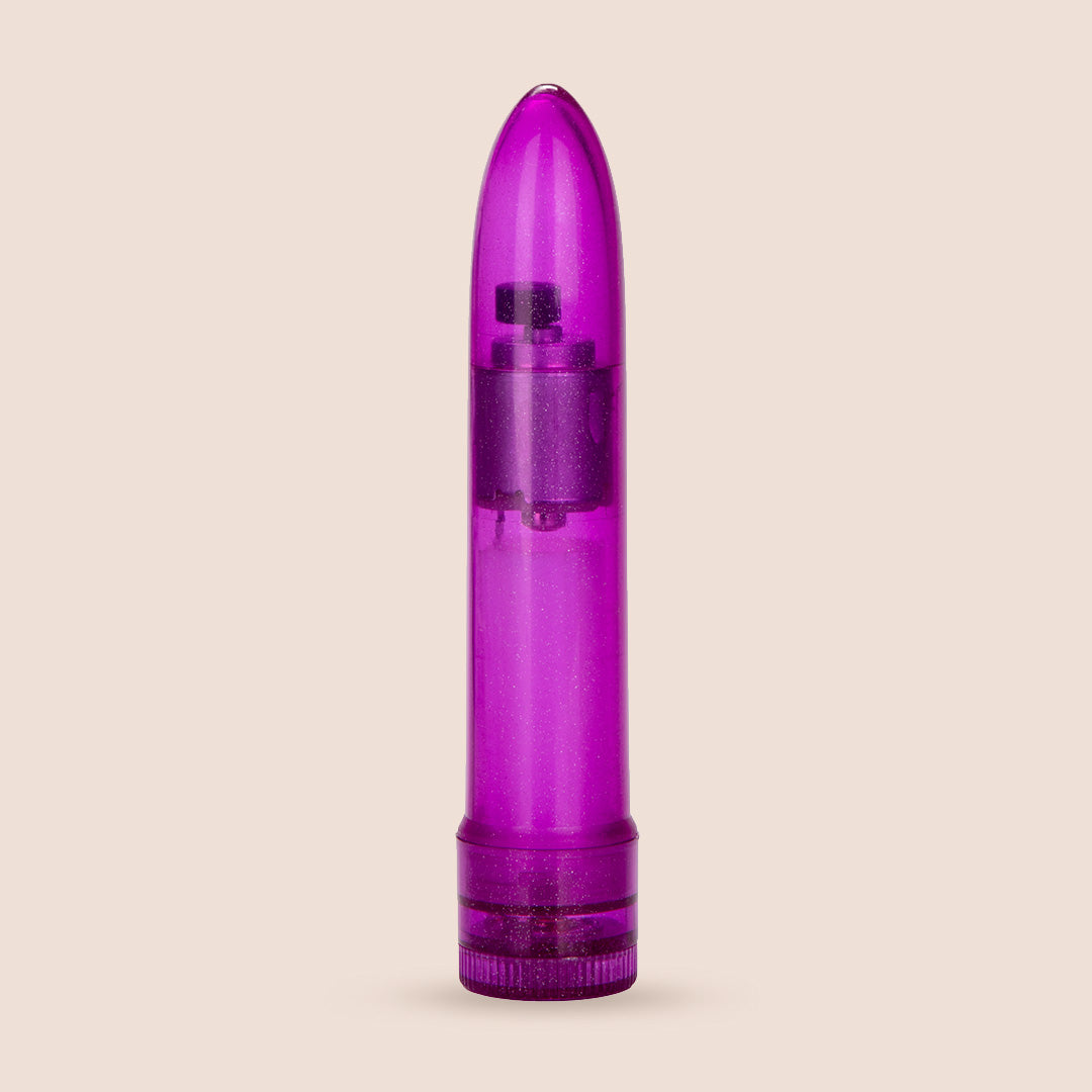 CalExotics Mini Pearlessence® Sparkly ABS Bullet Vibrator - Waterproof & Rechargeable for Discreet Pleasure | Perfect for Travel & Solo Play