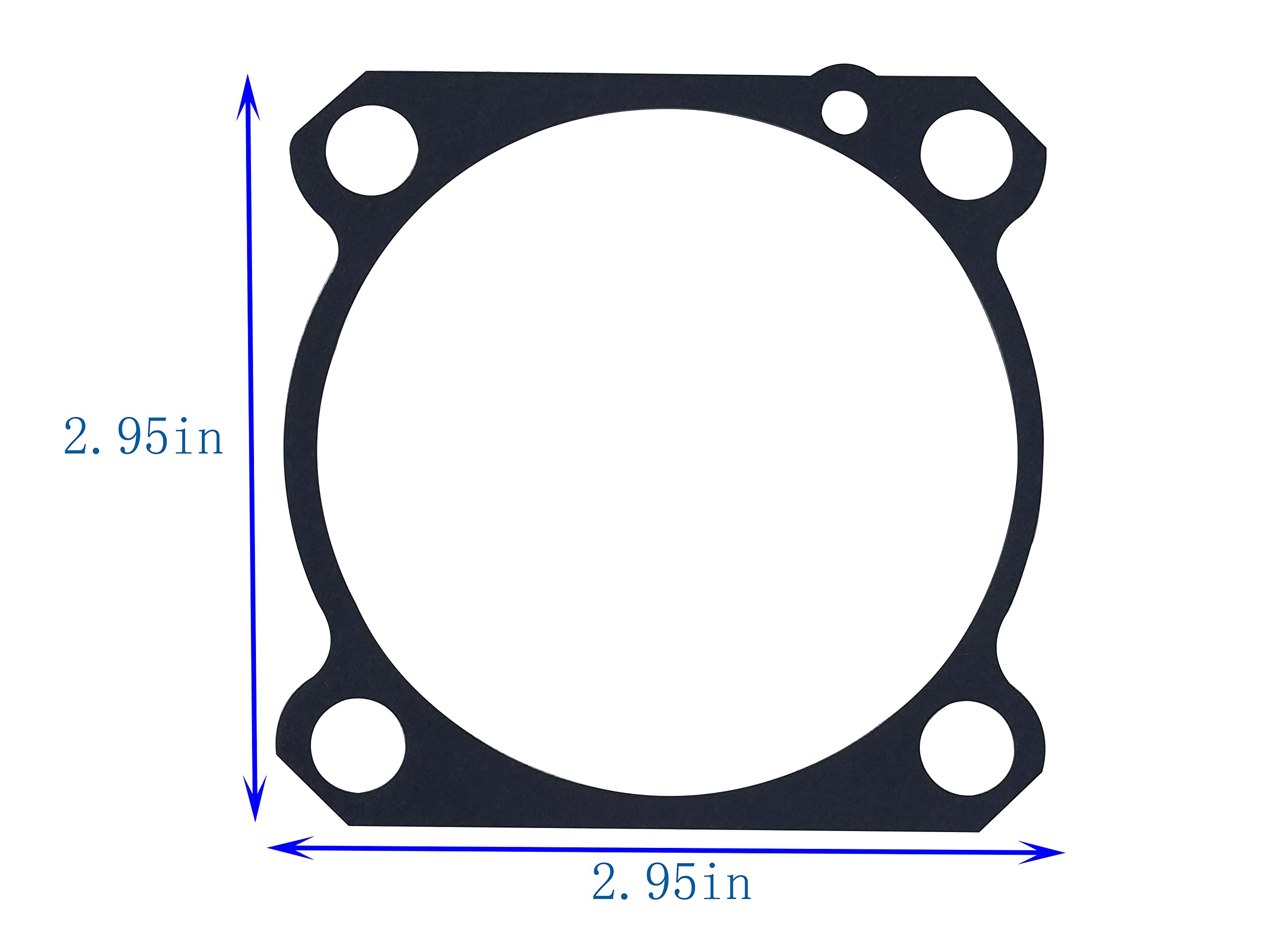 Hitachi NR83 Series Nail Gun Gasket Replacement (4 Pack) - Compatible with NR83A, NR83A2, NR83A5, NR83AA, NR83AA2, NR83AA3, NR83AA5, NV83A5, NV83AA, NV83A, NV83A2, NV83A3 Models - Perfect for Construction, Roofing, and Carpentry Projects