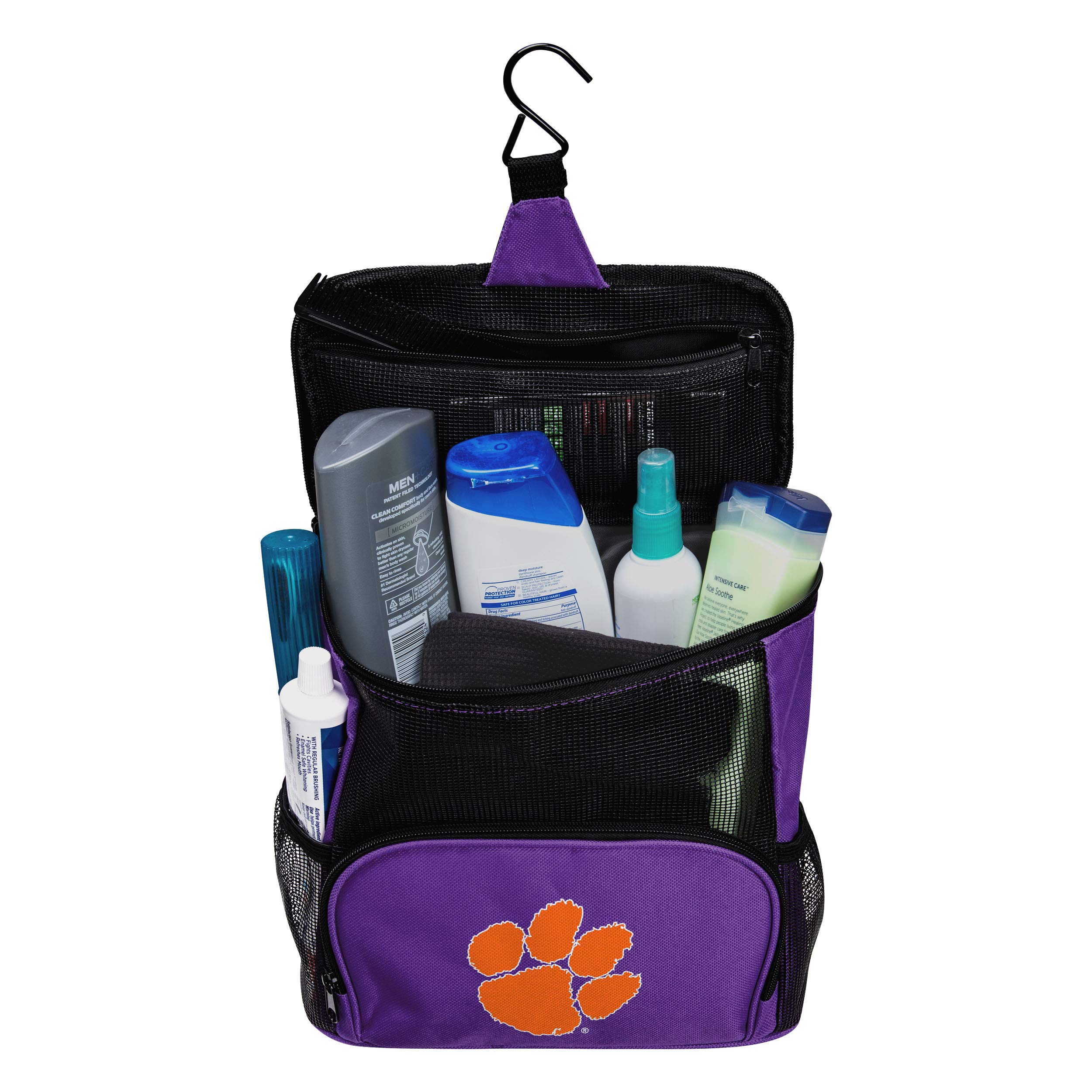 FOCO NCAA Unisex Shower Tote Bag - Waterproof Gym & Beach Essentials Organizer for Men & Women - Perfect for Pool, Locker Room & Travel Accessories