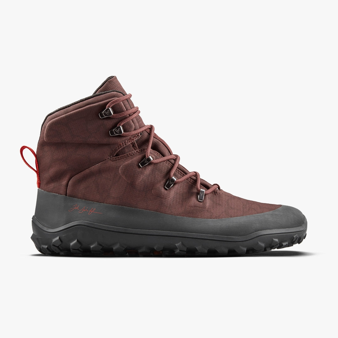 Vivobarefoot Men's Tracker Textile AT JJF Barefoot Hiking Boots - Lightweight & Waterproof Outdoor Shoes for Trail Running & Adventure Travel