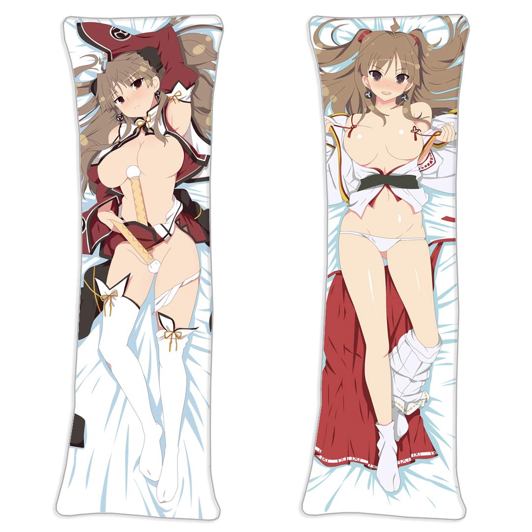 SENRAN Kagura Anime Body Pillow Case - Peach Skin 105cm x 40cm (41.3