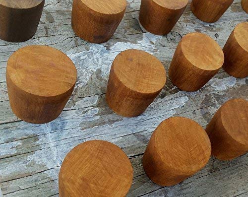 10 Pack Wine Barrel Bung Plugs - Food Grade Rubber Stoppers for Home Brewing, Fermentation & Winemaking - Perfect for Oak Barrels, Carboy & Demijohn