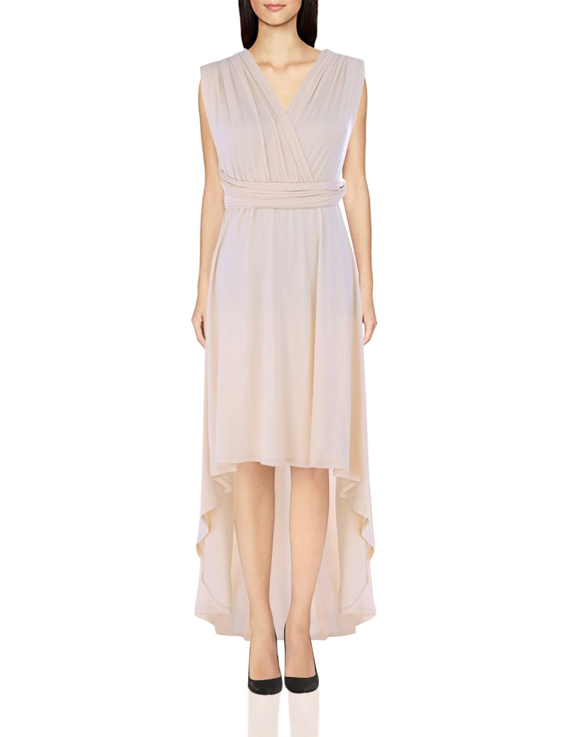 Women's Convertible Wrap Evening Gown - Maxi Cocktail Dress Multi-Way Formal Long Dress for Parties, Weddings & Special Occasions