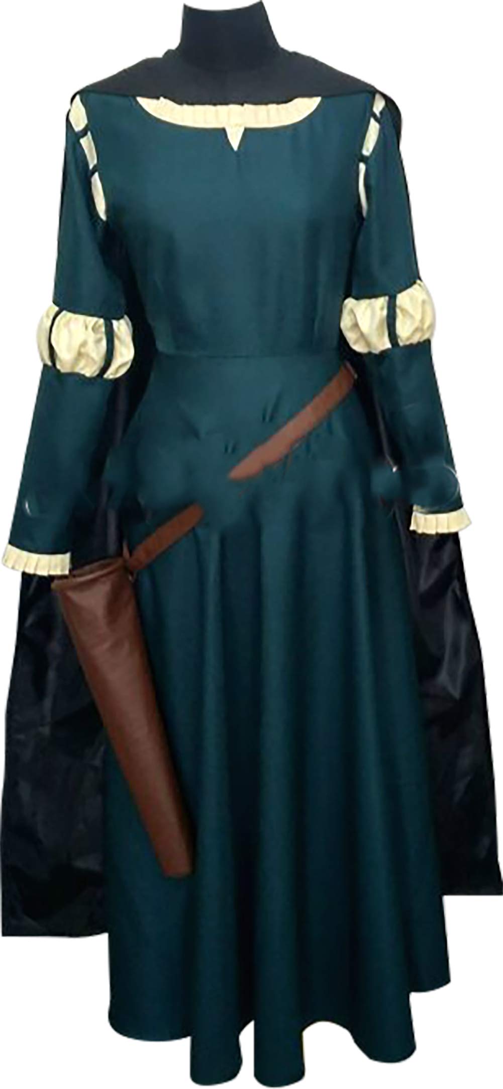 Brave Merida Cosplay Costume - BangYan Wh Anime Cosplay Dress for Halloween, Comic Con & Cosplay Events | Perfect for Disney Fans & Cosplay Enthusiasts