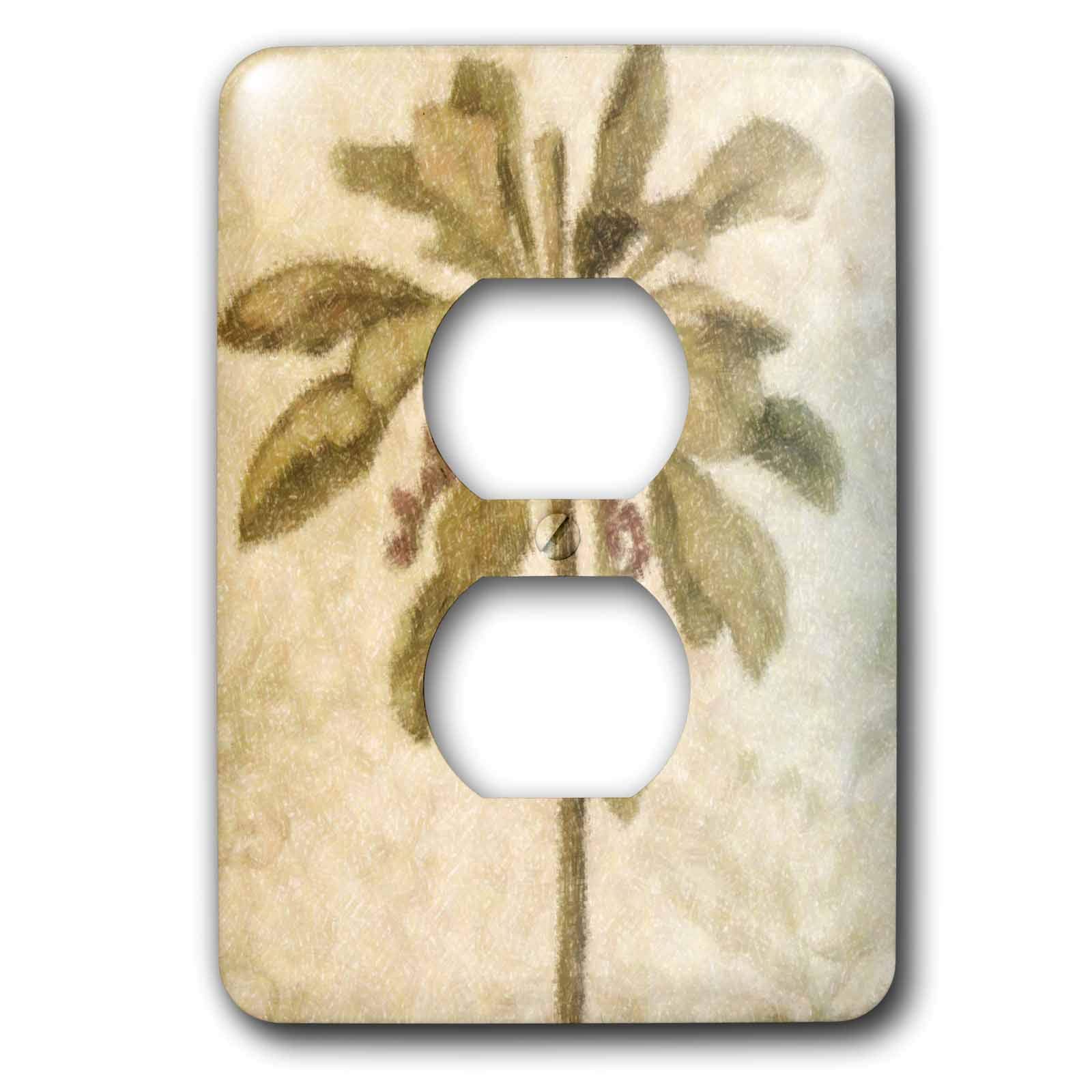 3D Rose Light Switch Cover - Decorative for Home Decor
