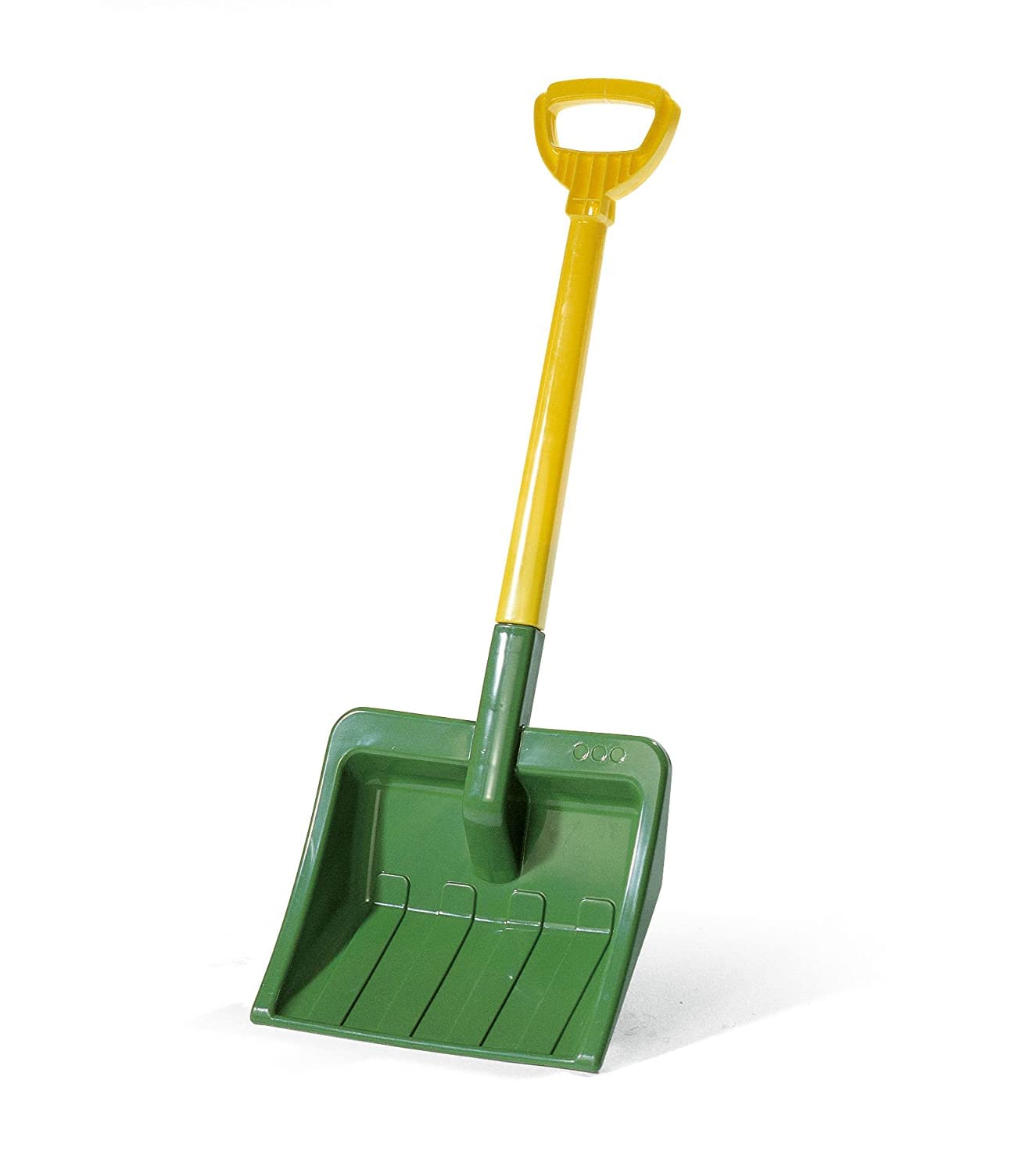 ROLY TOYS Kids Snow Shovel for Winter Play - Durable Green Plastic Snow Shovel for Children, Outdoor Snow Removal Tool (Model 379491) - Perfect for Backyard Snow Forts, Driveway Clearing & Winter Fun Activities