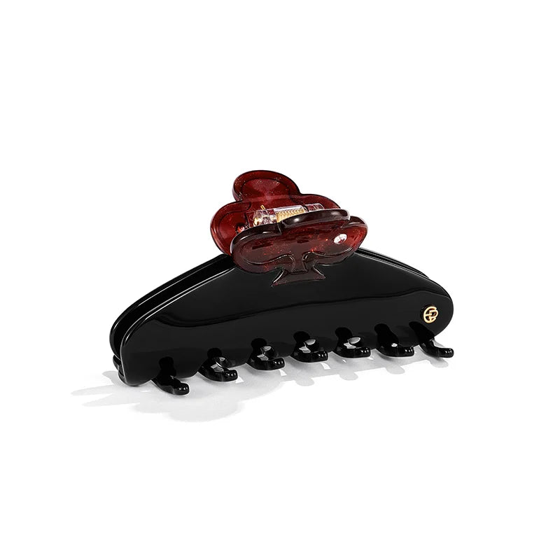 Janisa XL Large Hair Claw Clip - Strong Hold Hair Clips for Thick Hair, Women's Big Hair Claw for Ponytail, Bun & Updo - Perfect for Workout, Office & Everyday Use