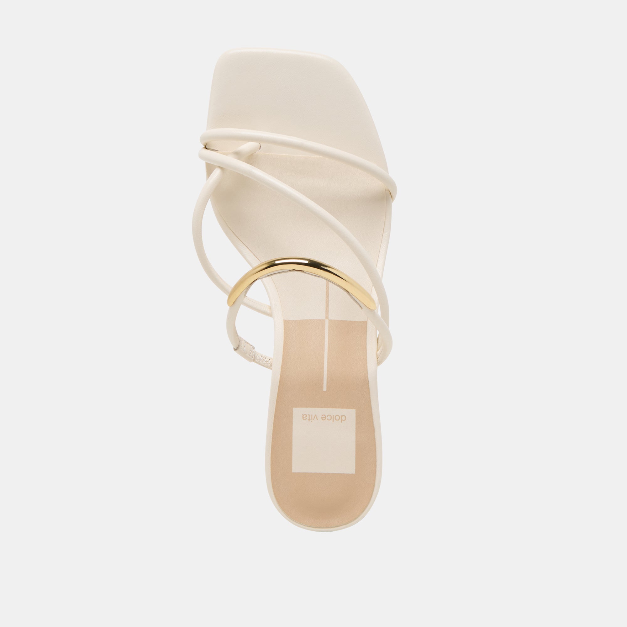 NAIRA HEELS - Off-White Genuine Leather Women's High Heels for Parties, Weddings & Evening Events