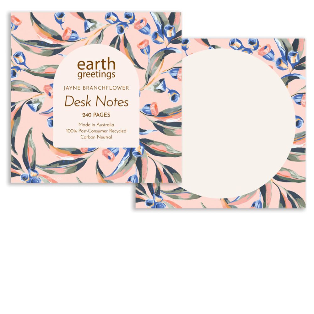 Earth Greetings Desk Notes - Gumnut Dance | Eco-Friendly Sticky Notes for Office & Home | Perfect for Reminders, To-Do Lists & Creative Inspiration
