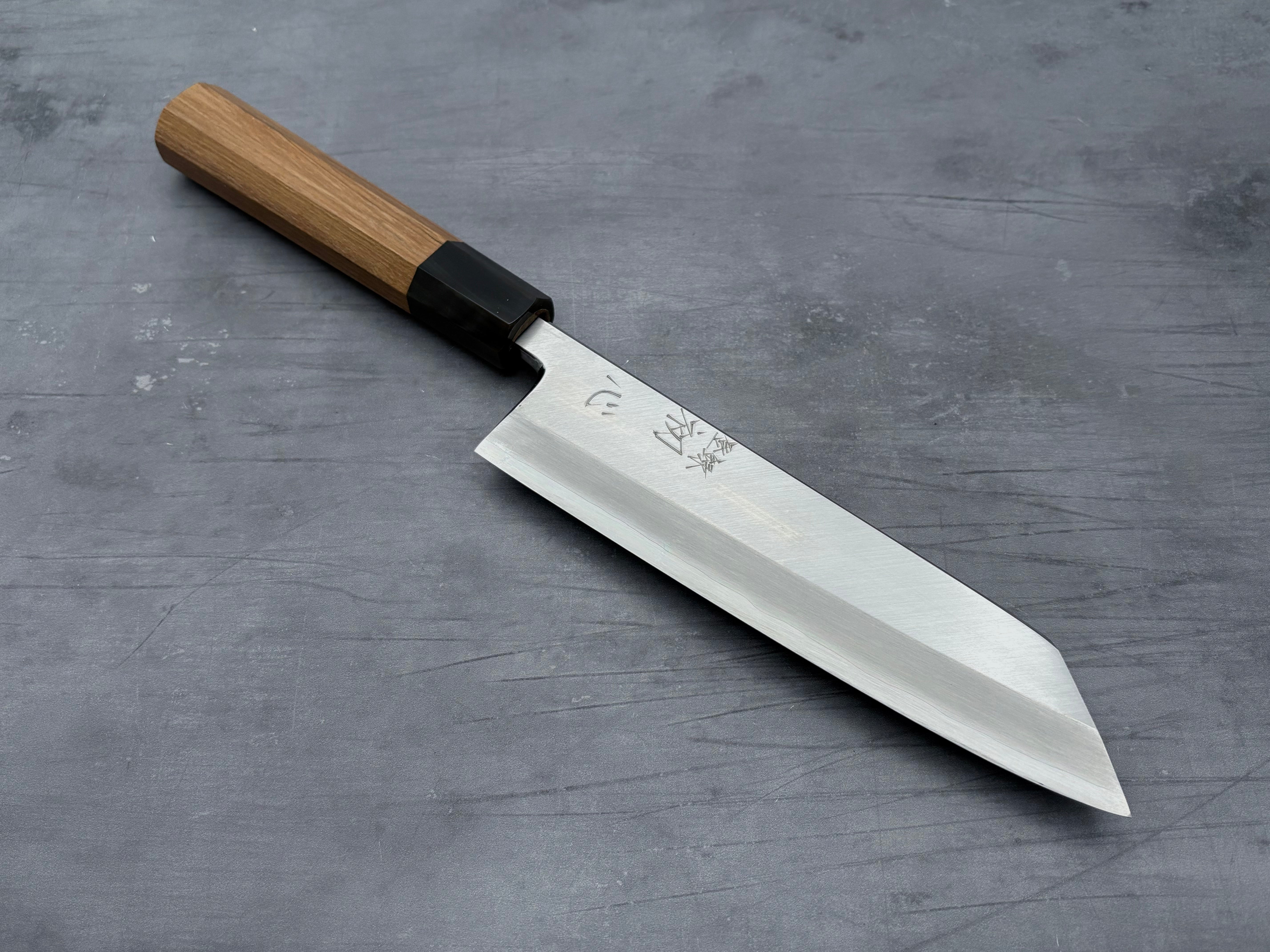 Premium Satoshi Nakagawa Silver 3 Kiritsuke Deba Knife 180mm - Japanese Chef Knife for Sushi, Fish Filleting & Precision Cutting - Professional Kitchen & Home Cooking Essential
