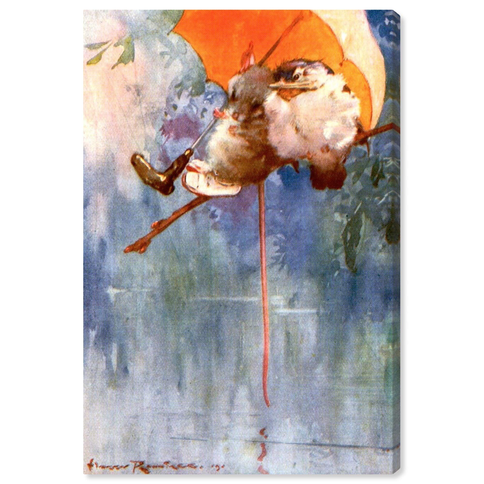 Oliver Gal Artist Co. Harry Rountree Fishing Wall Art Canvas Print - 30
