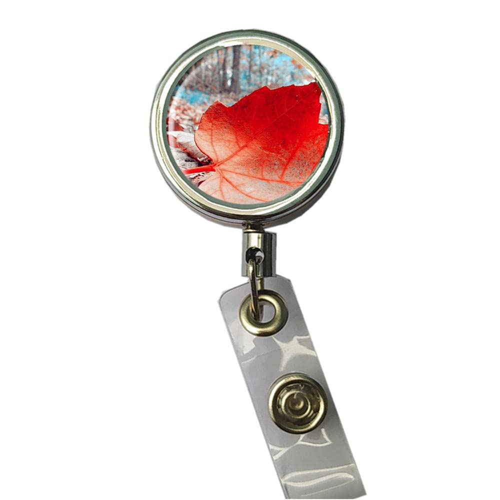 BlackKey Personalized Retractable ID Badge Holder with Lanyard & Belt Clip - Customizable Name Card Reel for Work, Security & Events (19 Styles)