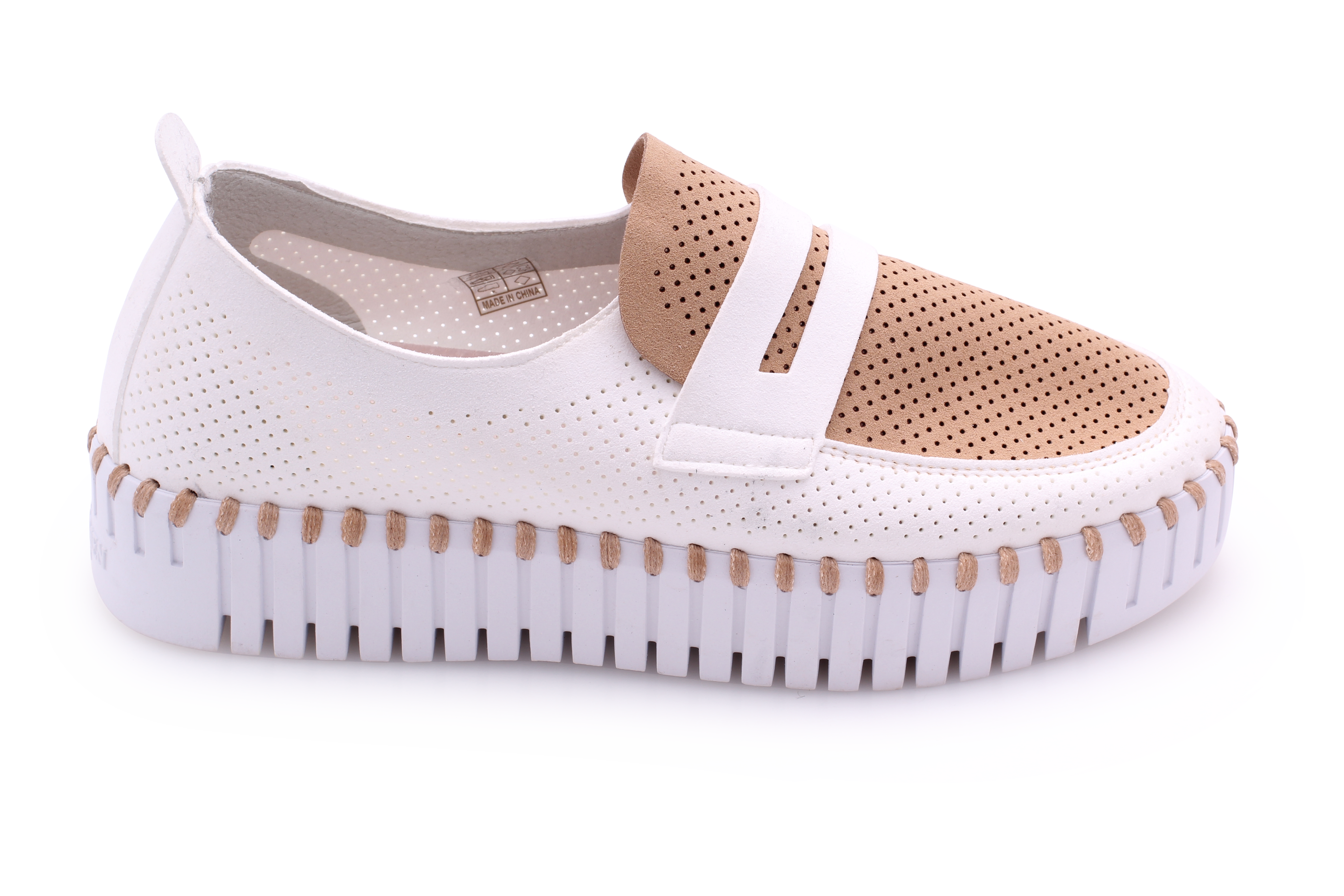Ilse Jacobson Tulip Loafer - Comfortable Women's Slip-On Shoes for Work, Office & Casual Wear | Elegant Floral Design & Cushioned Insole