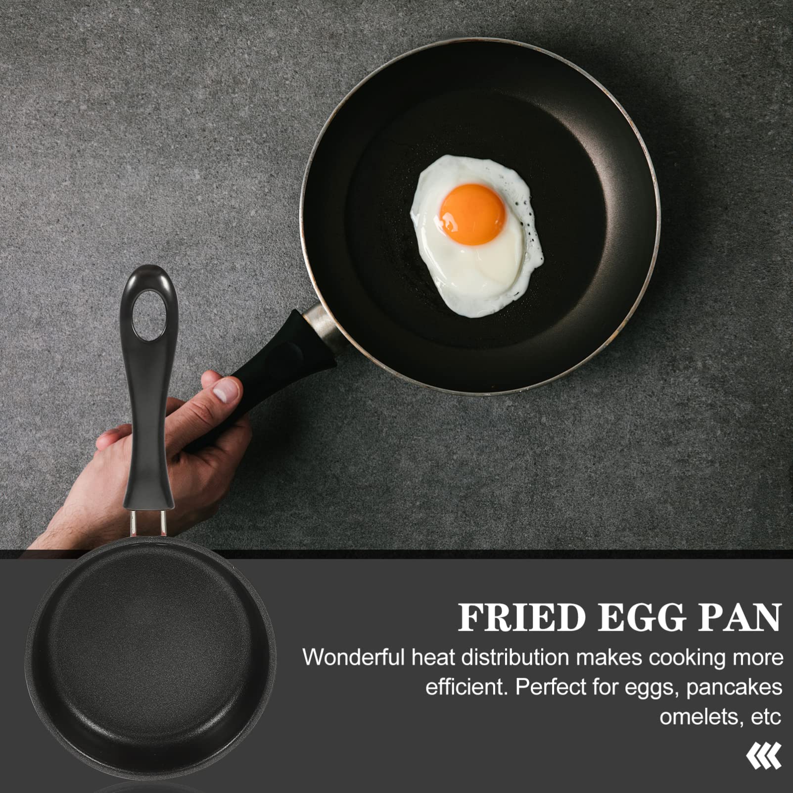 SHERCHPRY Nonstick Waffle Maker & Induction Frying Pan - Portable Electric Skillet for Eggs, Bacon, Pancakes | Perfect for Home Cooking, Camping, Picnics & BBQ | Compact Cookware with Fast Heating