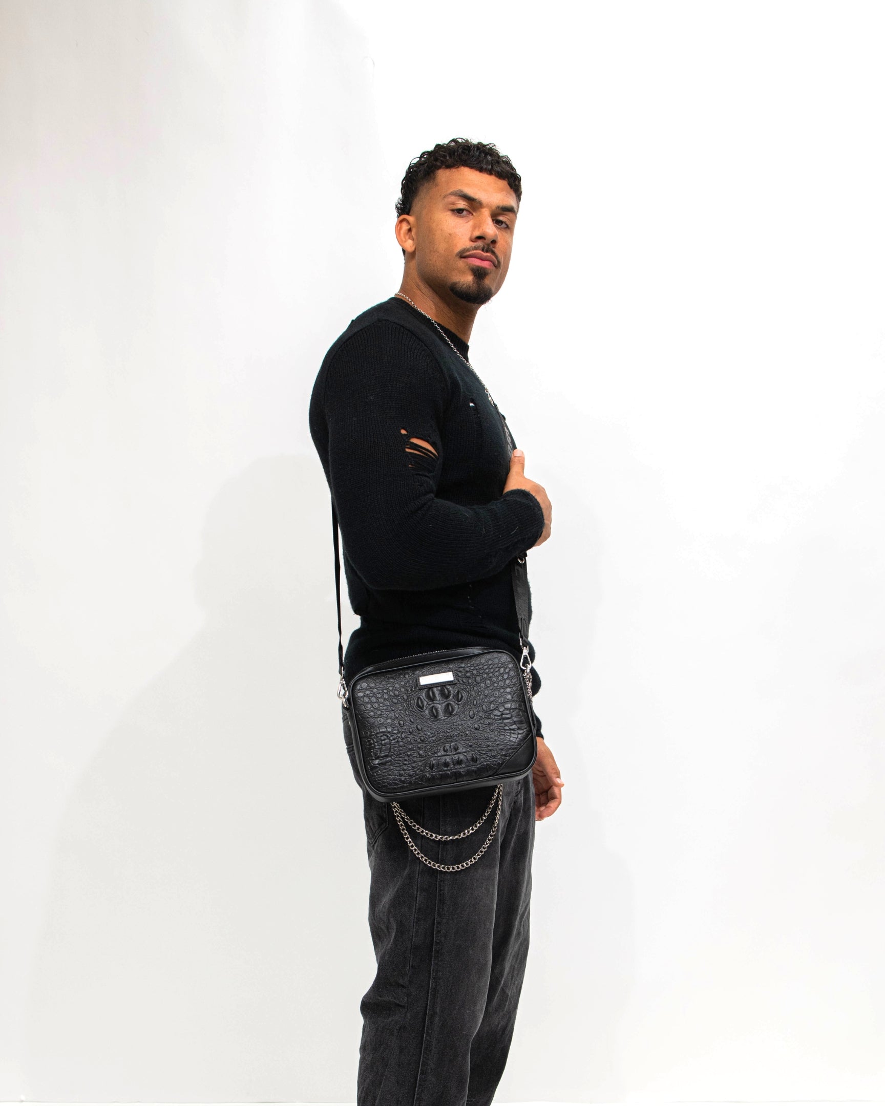 Apollo 2 Crossbody Bag Set - Stylish Black Shoulder Bag for Women & Men | Perfect for Travel, Work & Everyday Use
